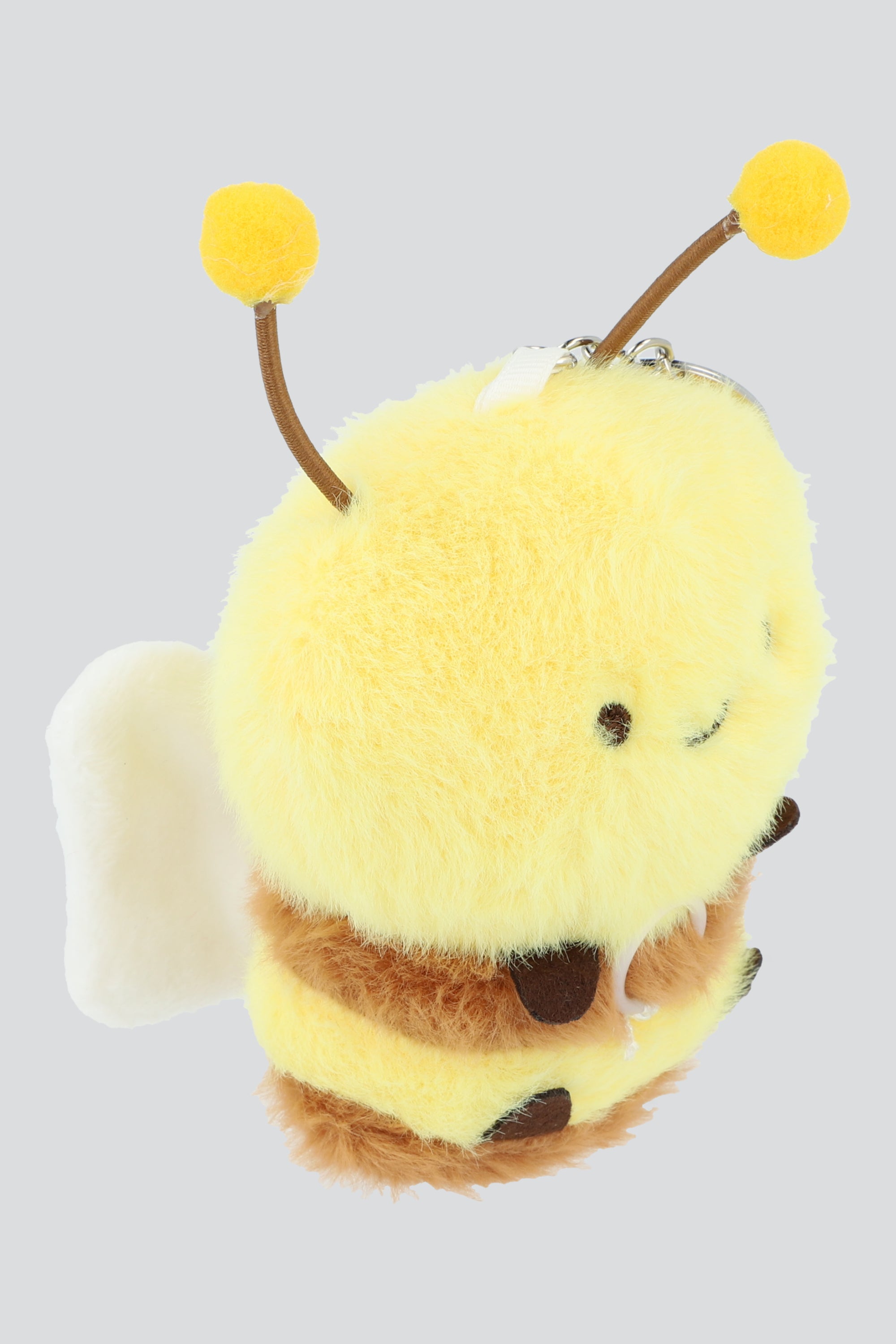 Llavero abejita con antenas peluche AMARILLO
