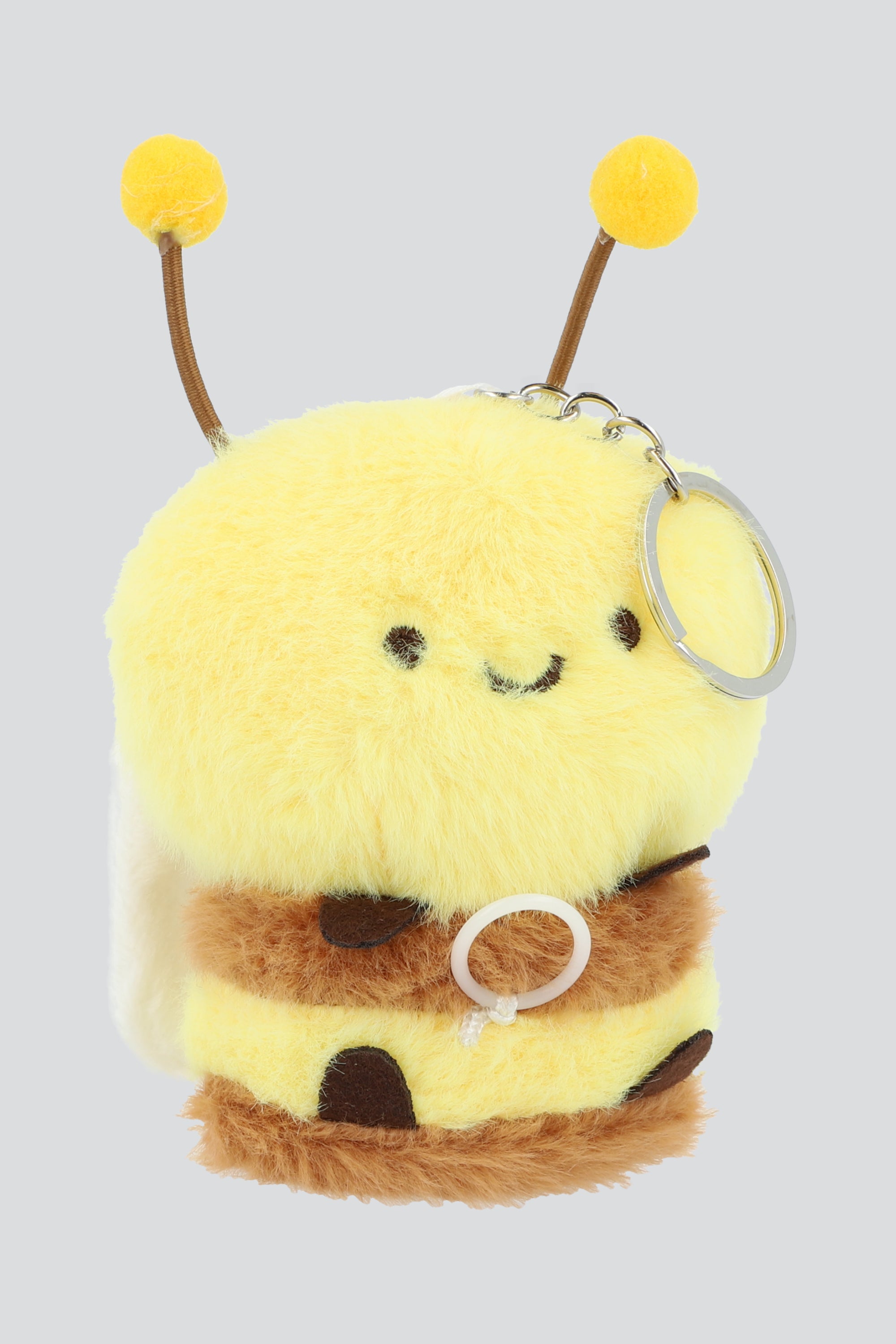 Llavero abejita con antenas peluche AMARILLO