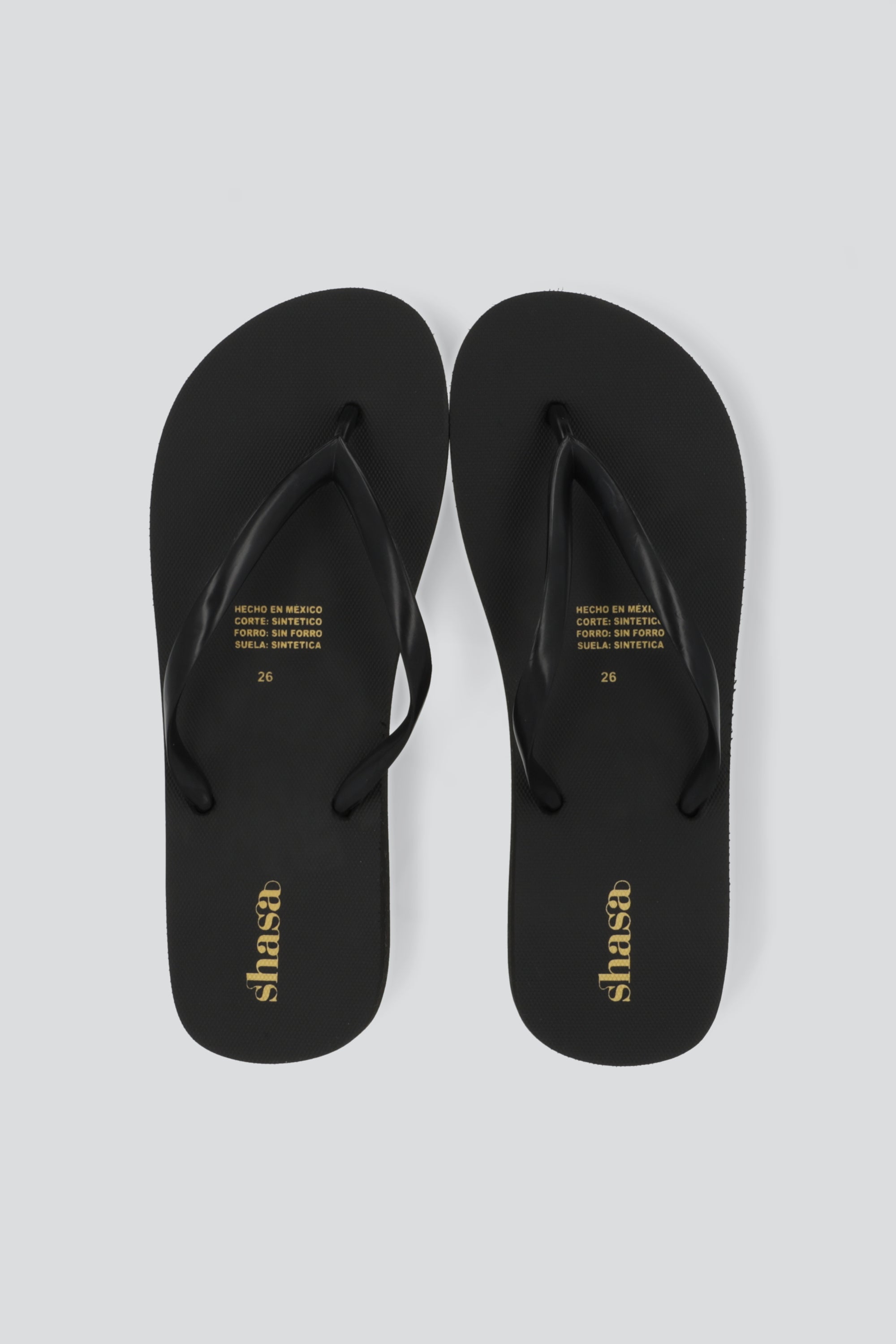 Flip flop plataforma mega NEGRO