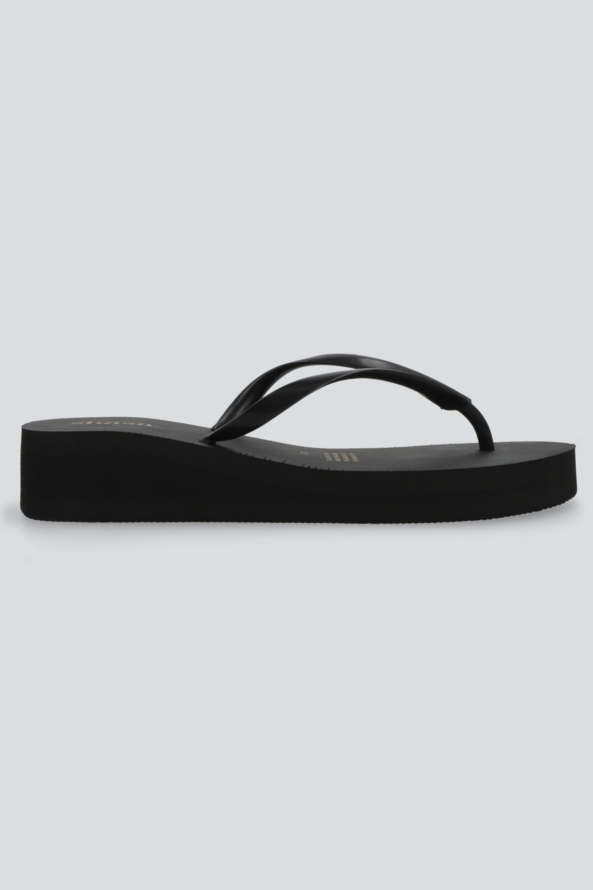 Flip flop plataforma mega NEGRO