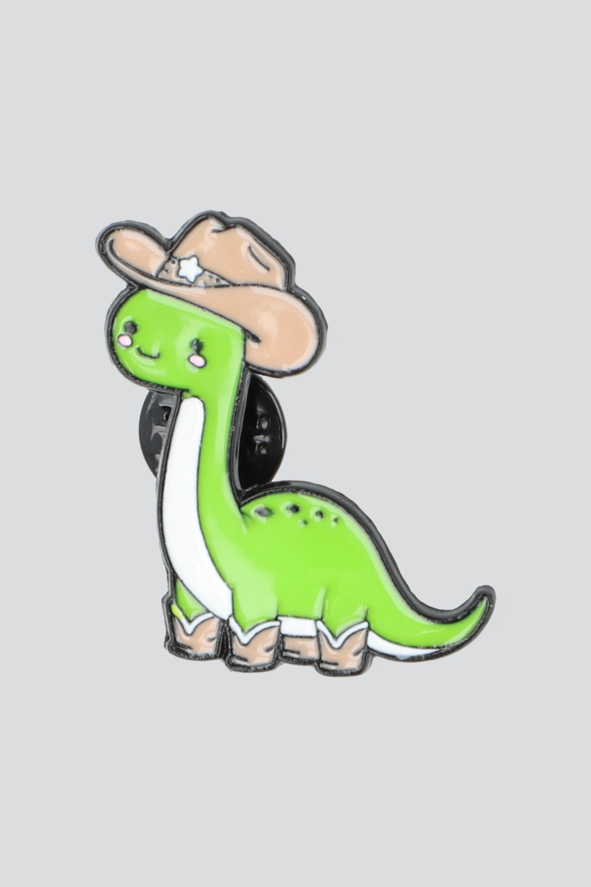 Pin dinosaurio vaquero VERDE