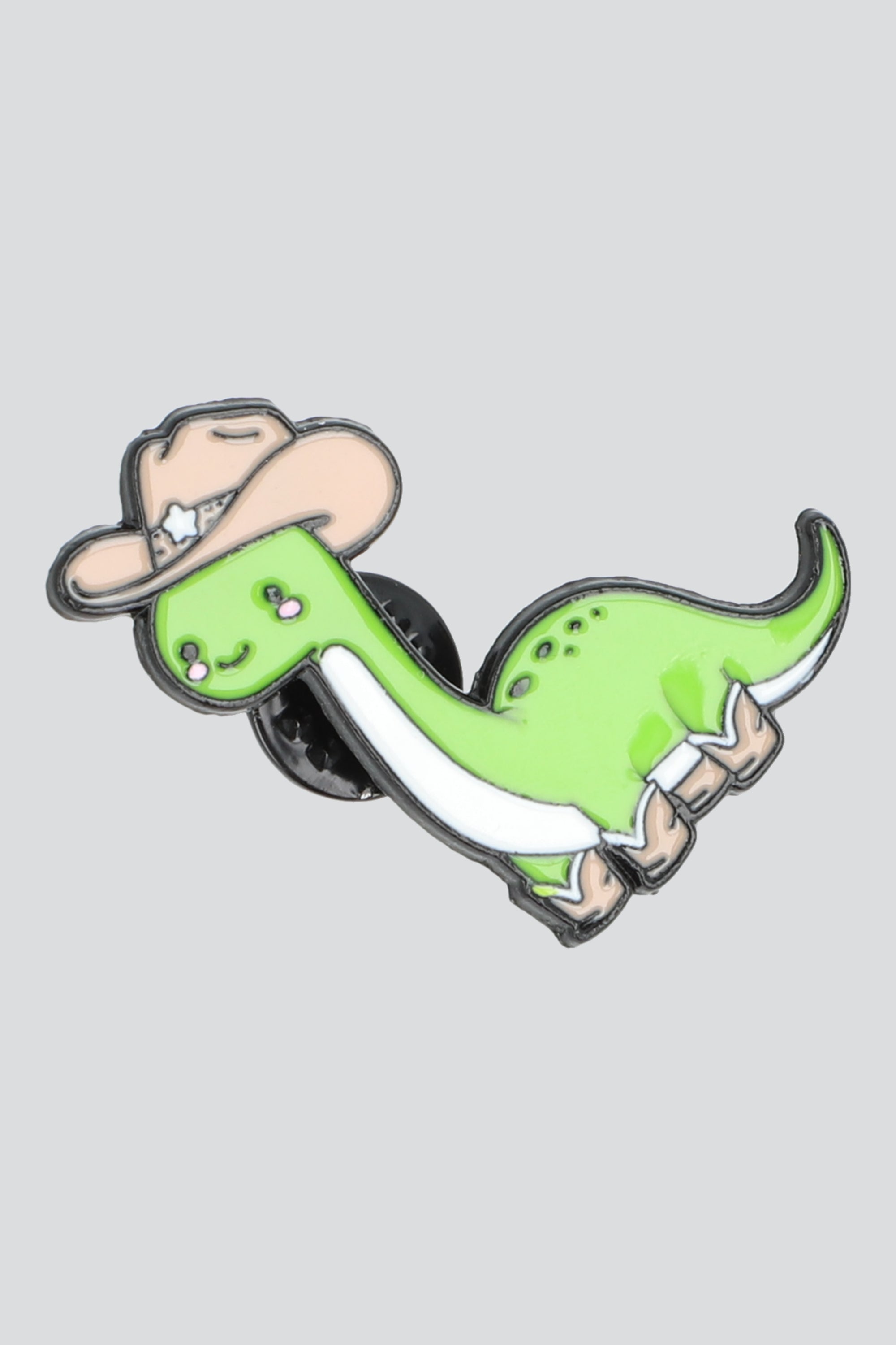 Pin dinosaurio vaquero VERDE