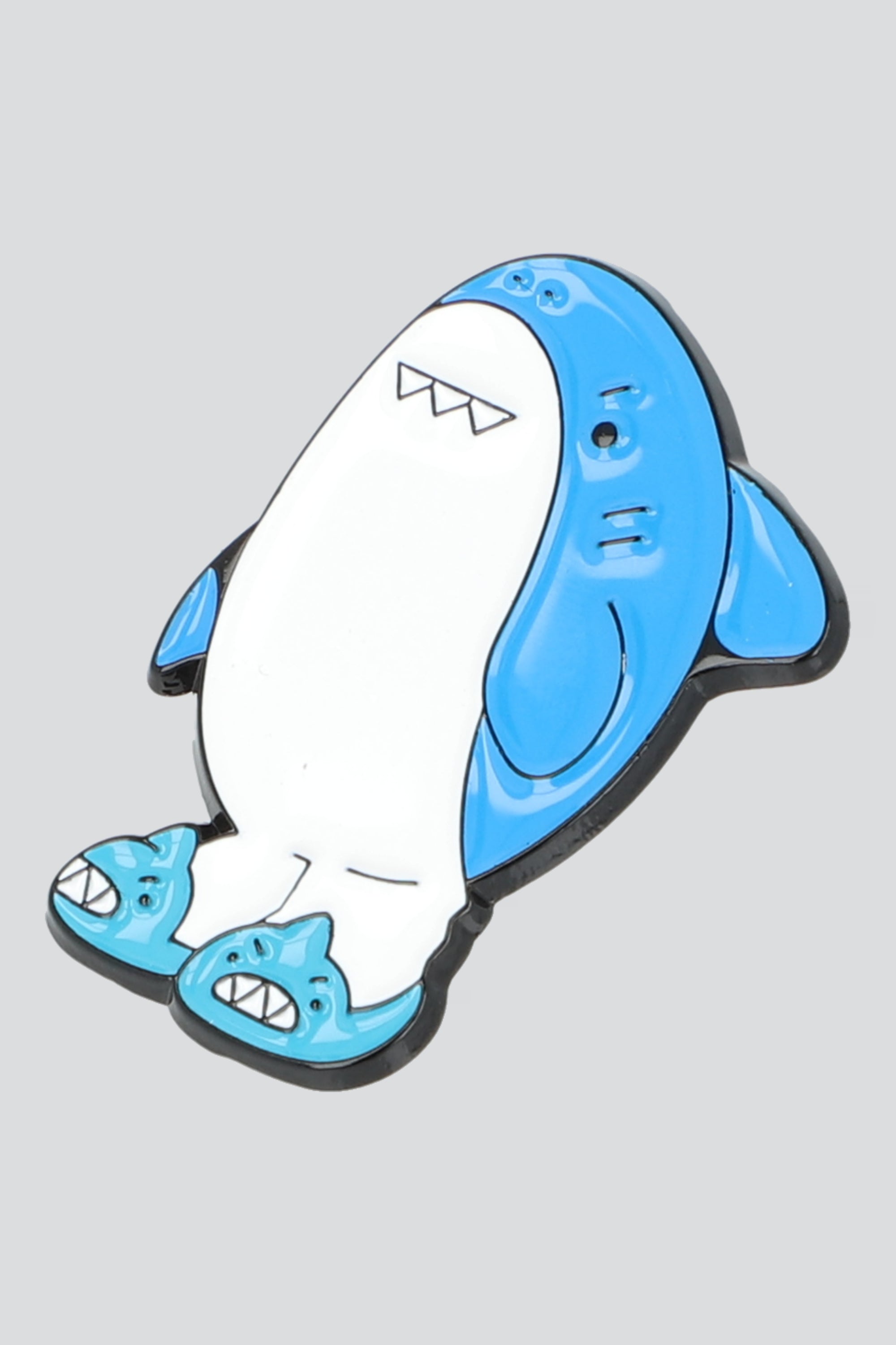 Pin tiburon pantufla tibu AZUL