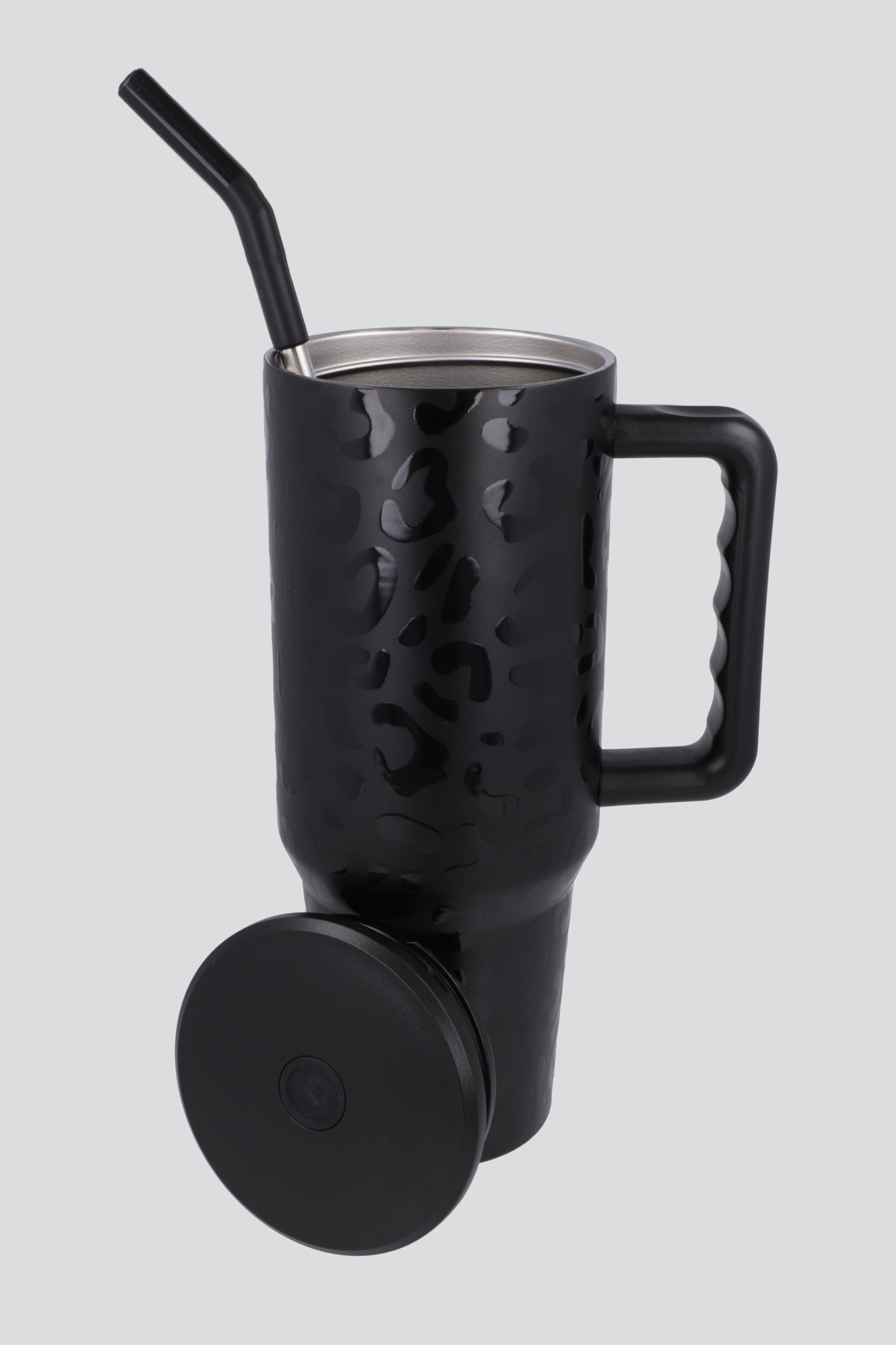 Termo asa animal print multicolor 1200ml NEGRO