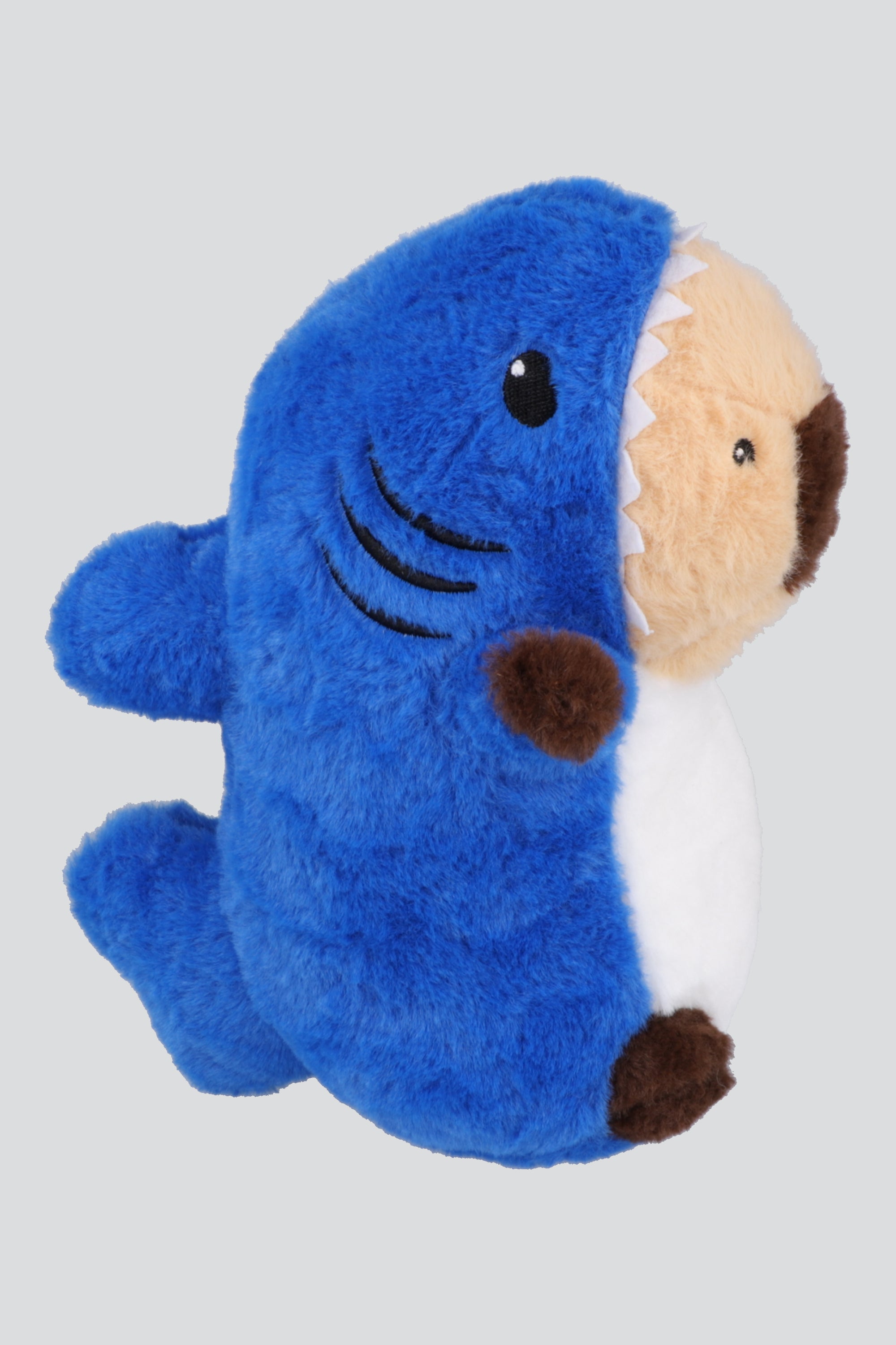 Peluche capibara tiburon AZUL