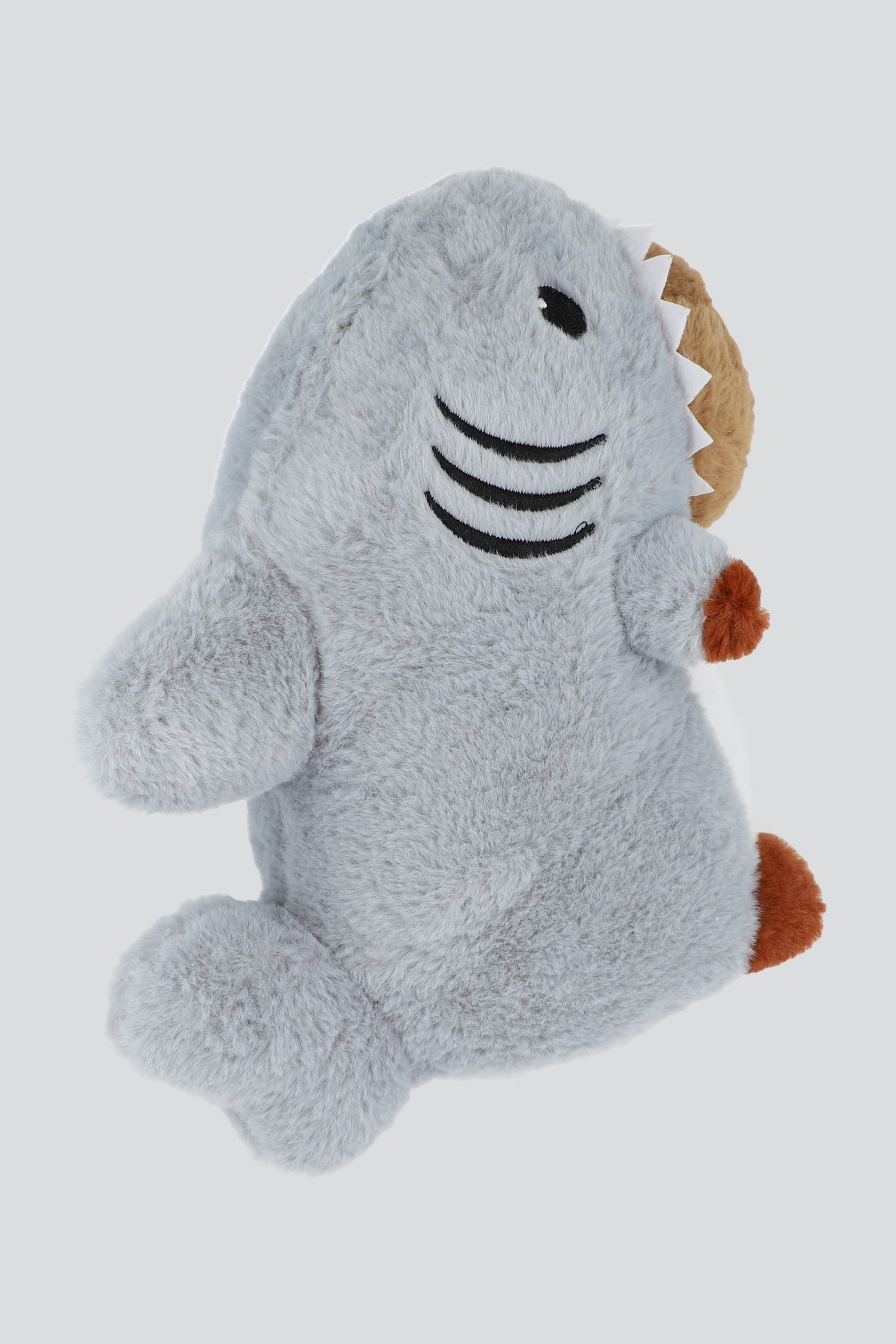 Peluche capibara tiburon GRIS
