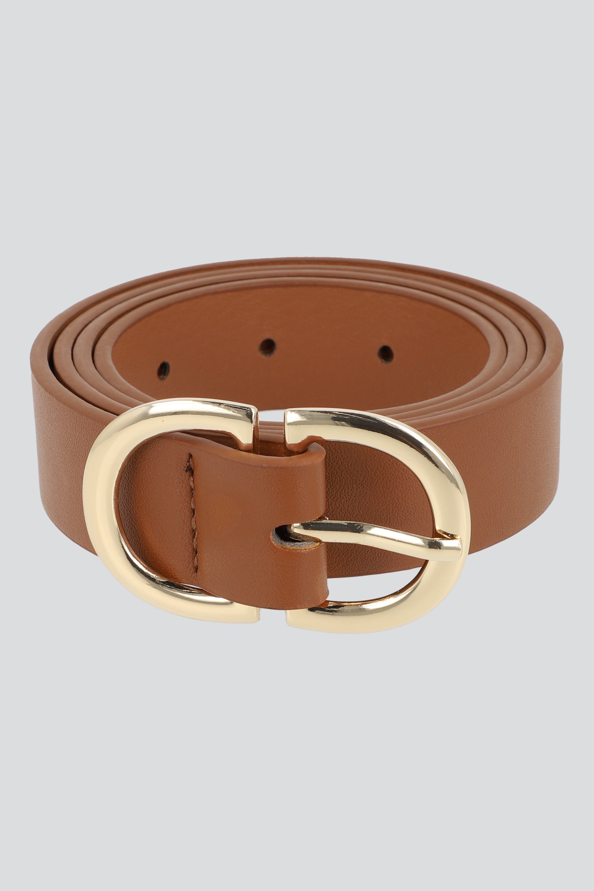 Cinturon sencillo doble hebilla CAFE