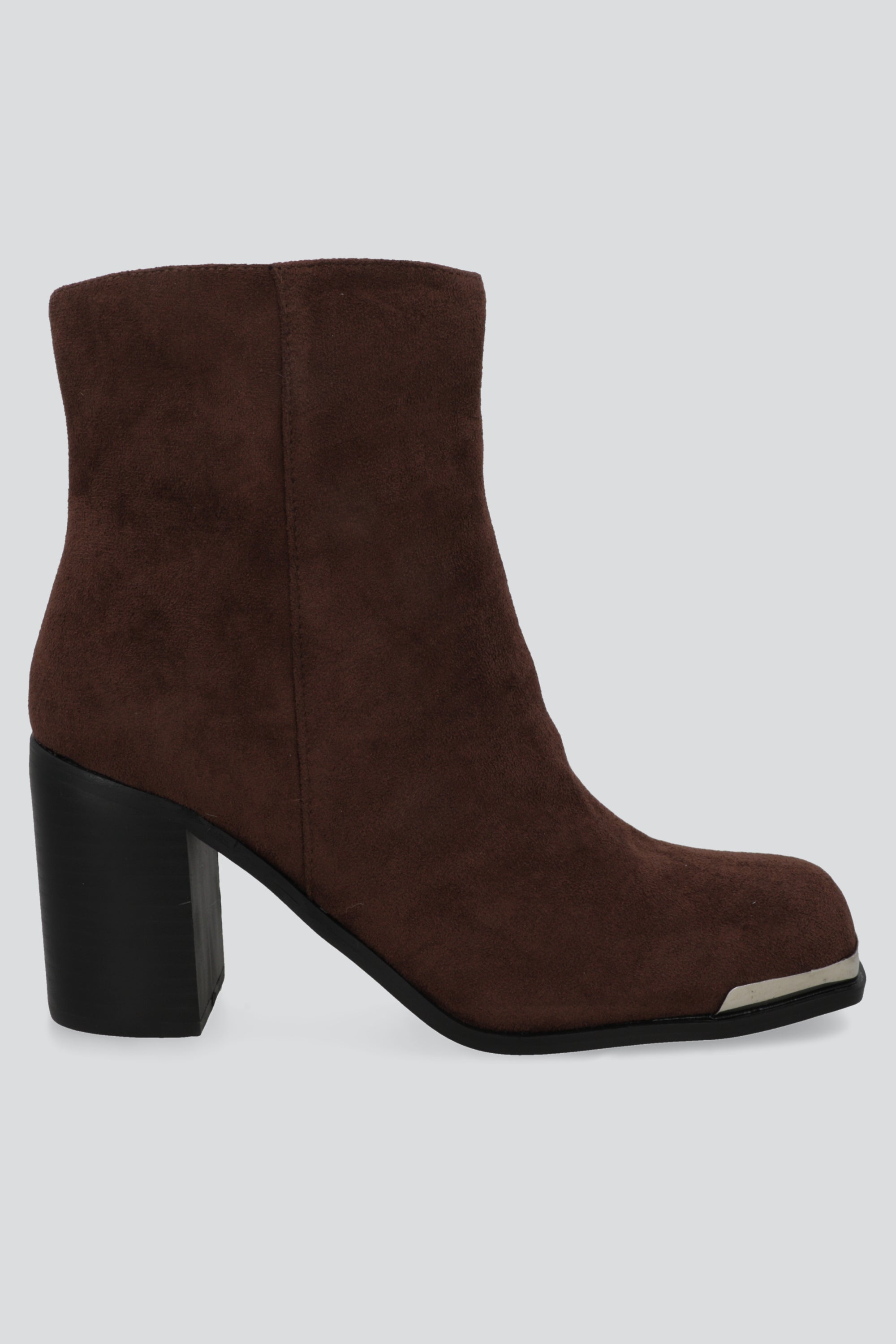 Bota punta cuadrada metalica CAFE