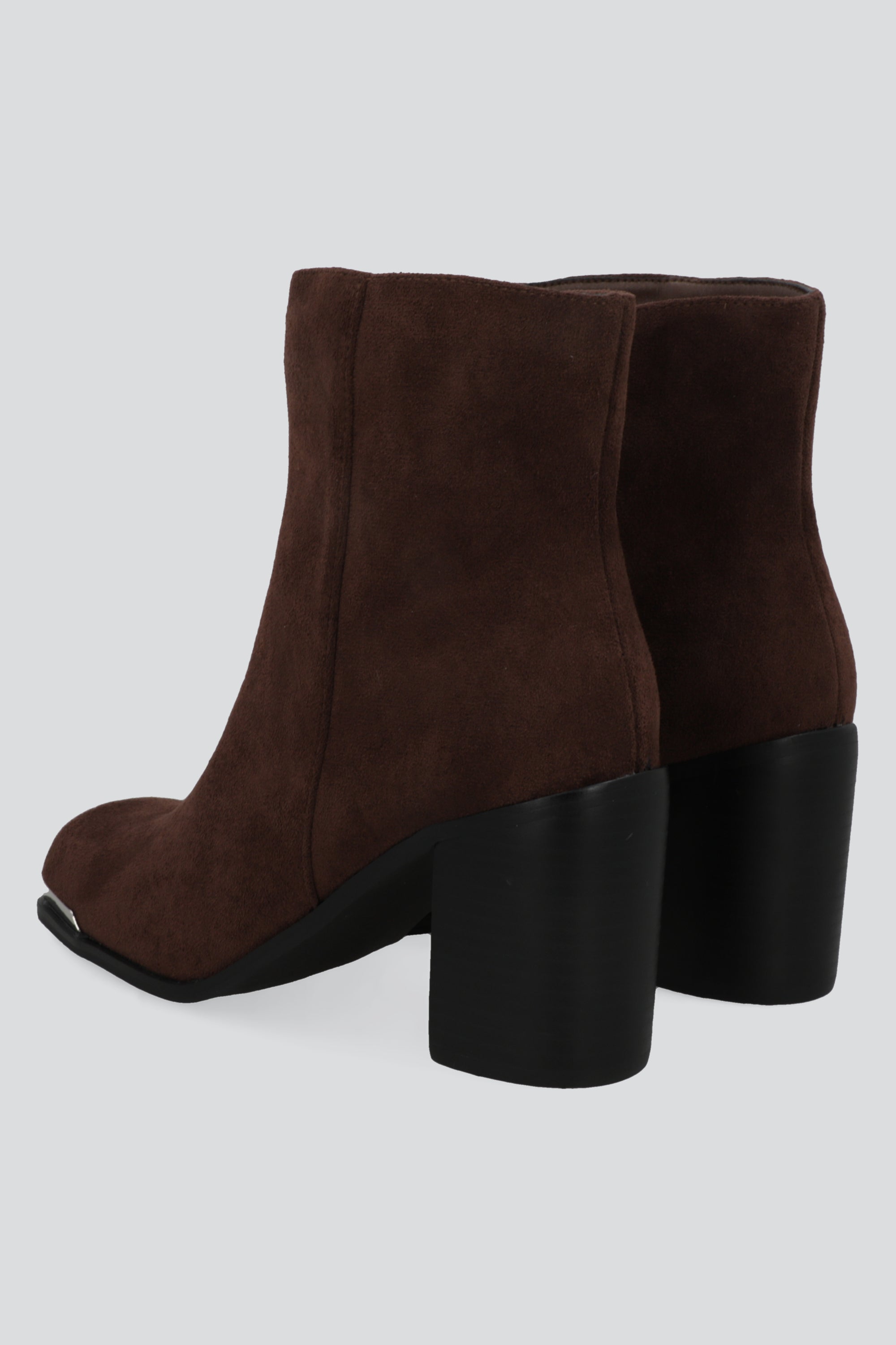 Bota punta cuadrada metalica CAFE