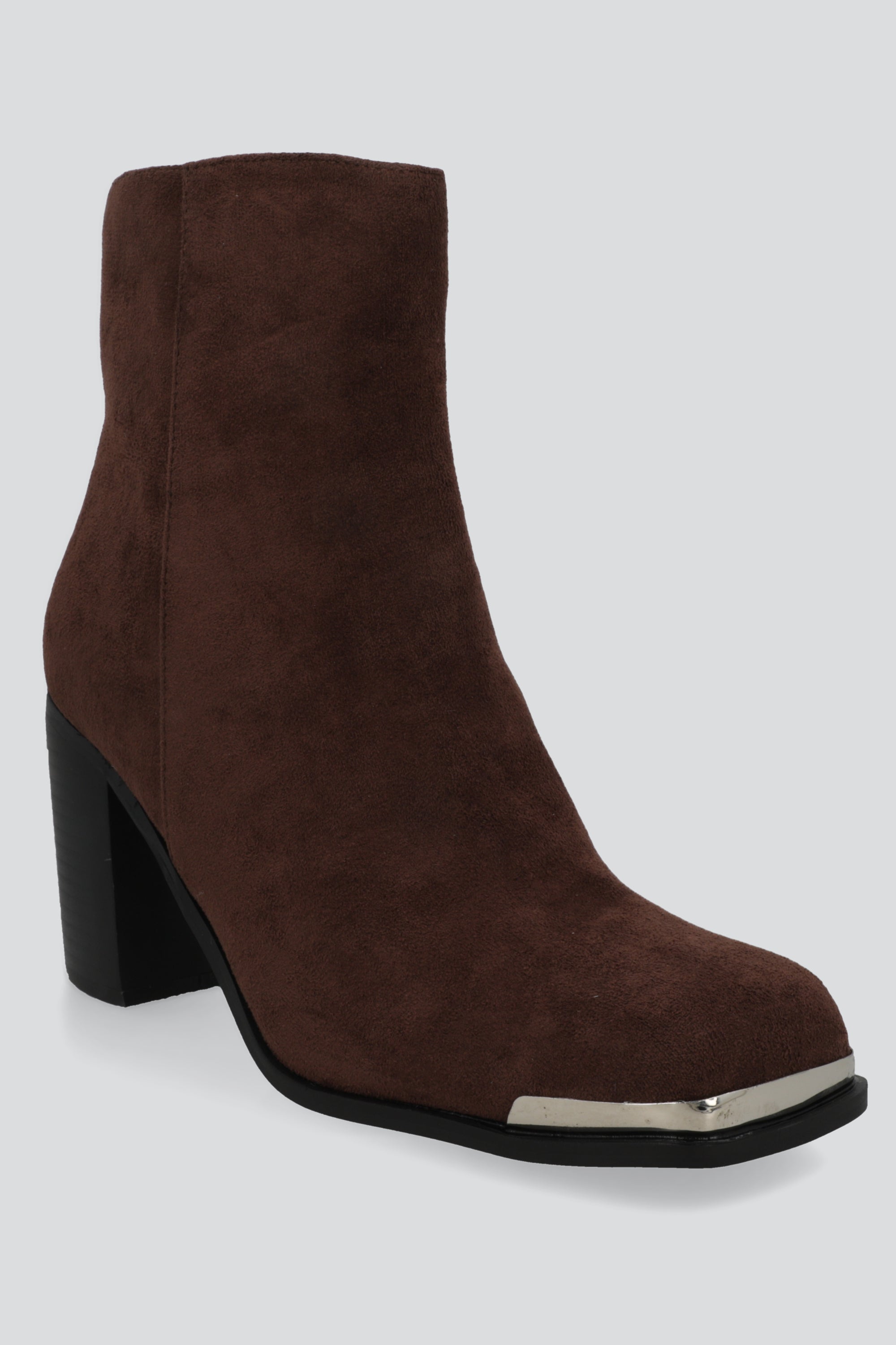 Bota punta cuadrada metalica CAFE