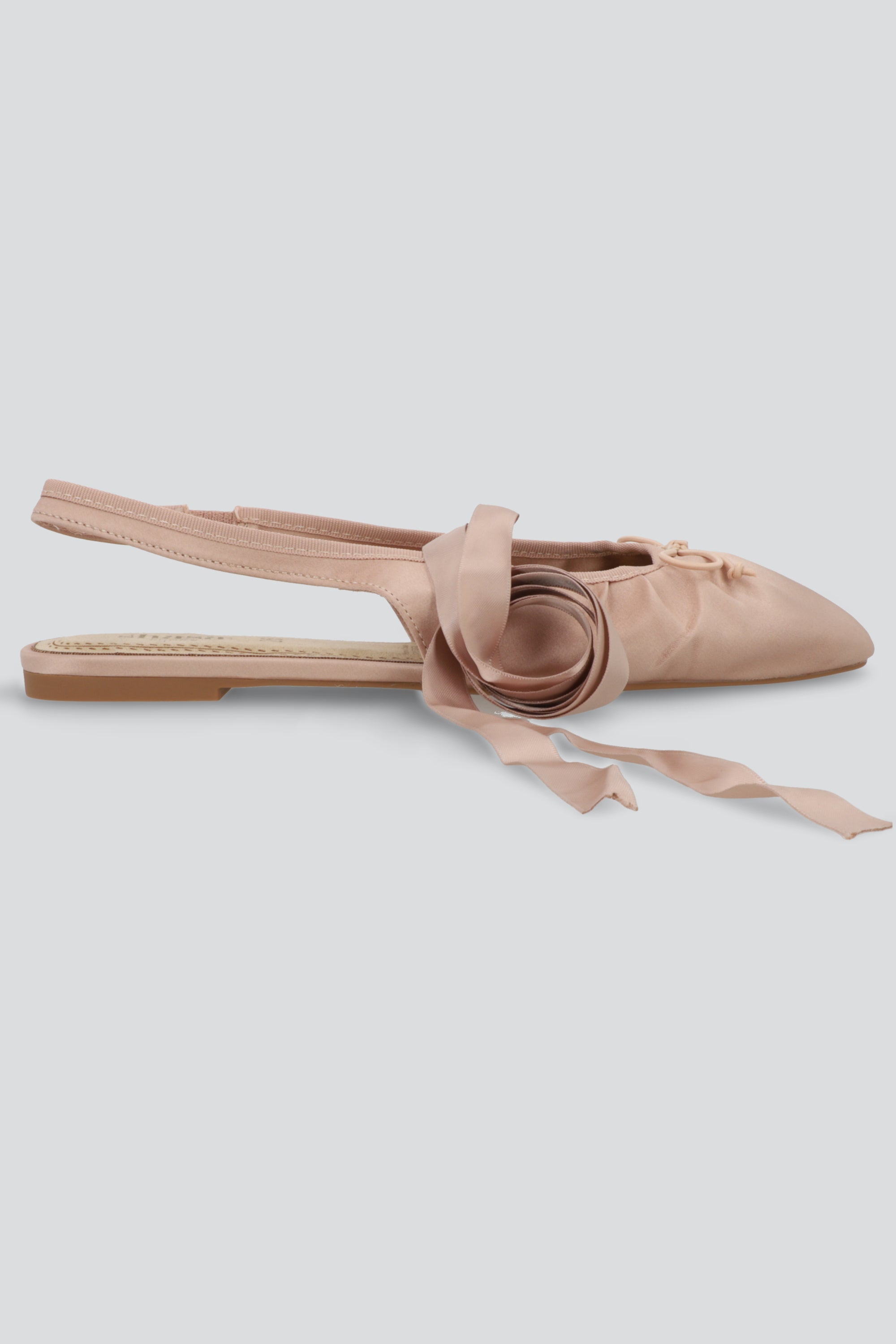 Ballerina slingback listones BLUSH