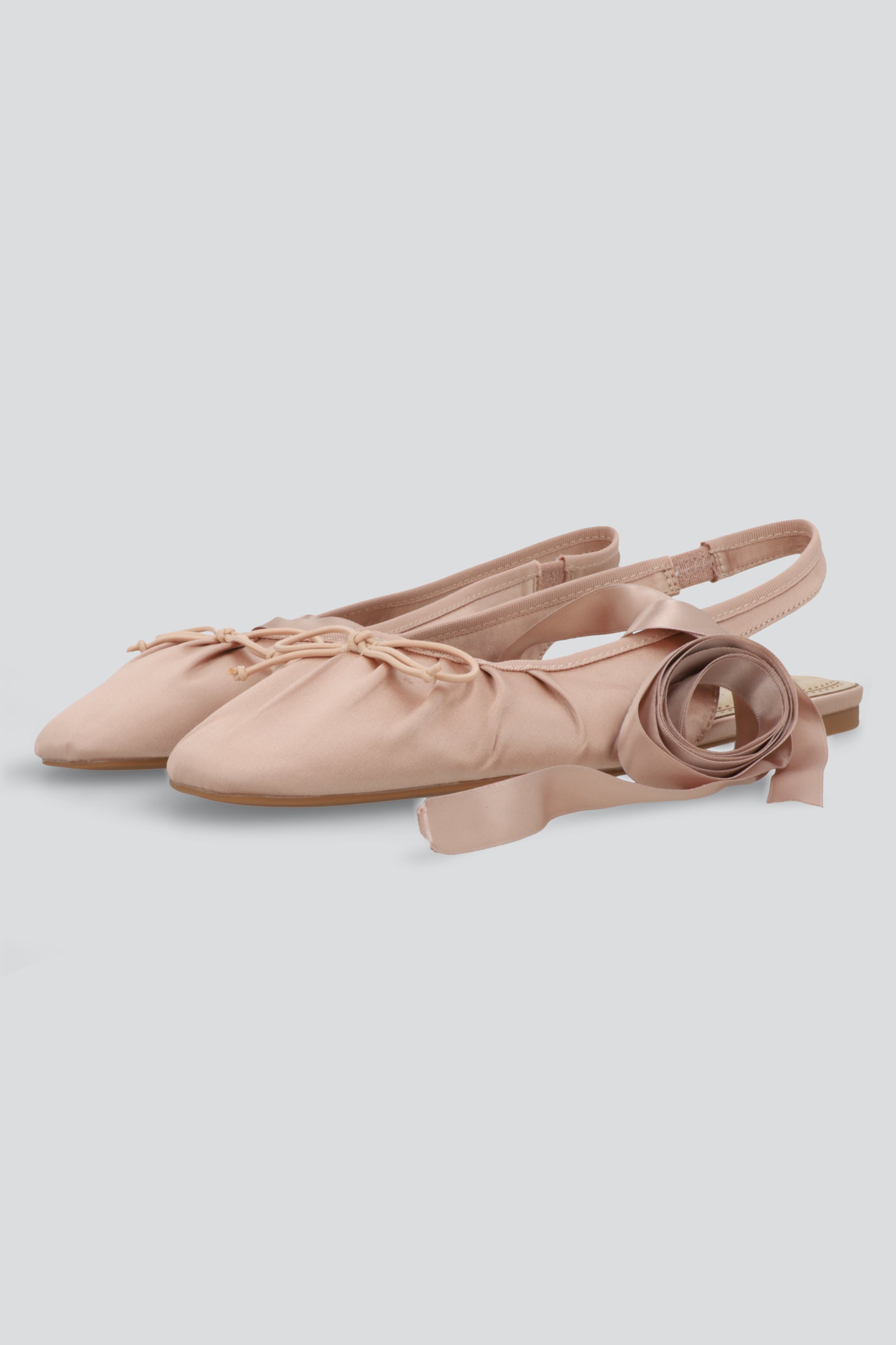 Ballerina slingback listones BLUSH