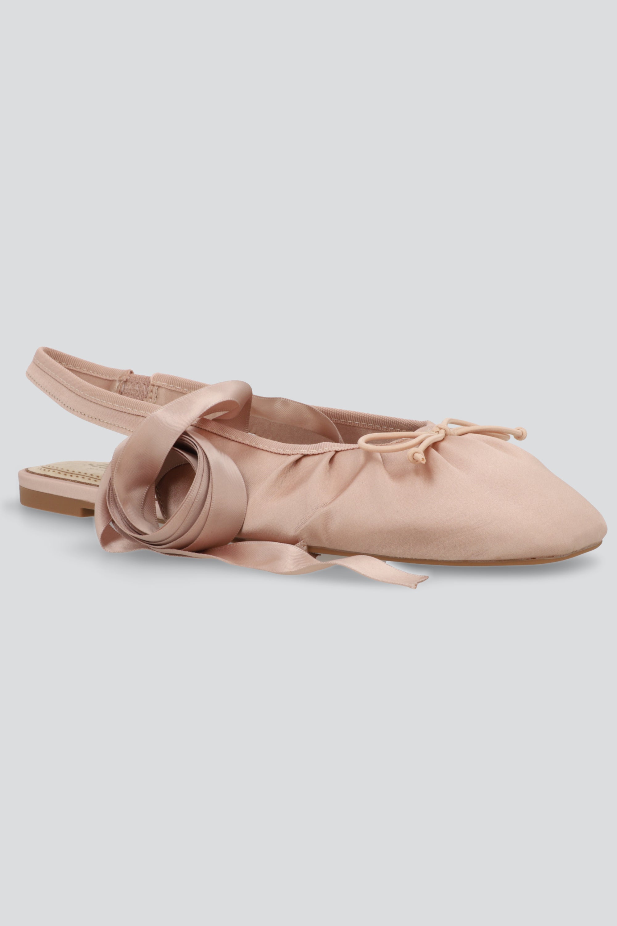 Ballerina slingback listones BLUSH