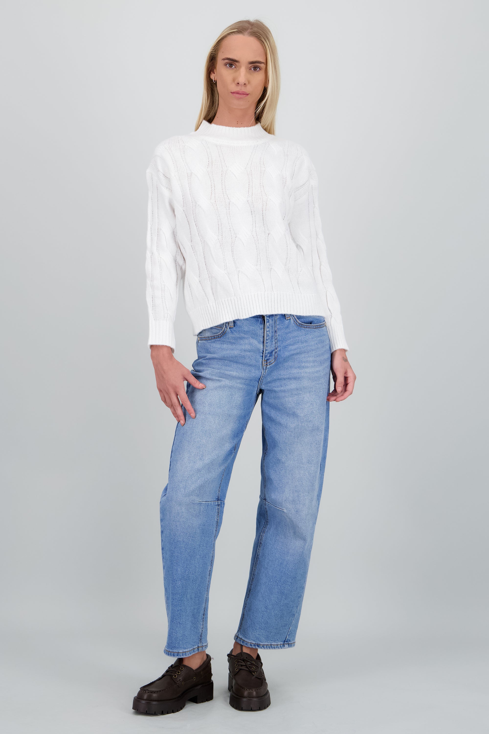 Mocasin estilo nautico chunky CAFE