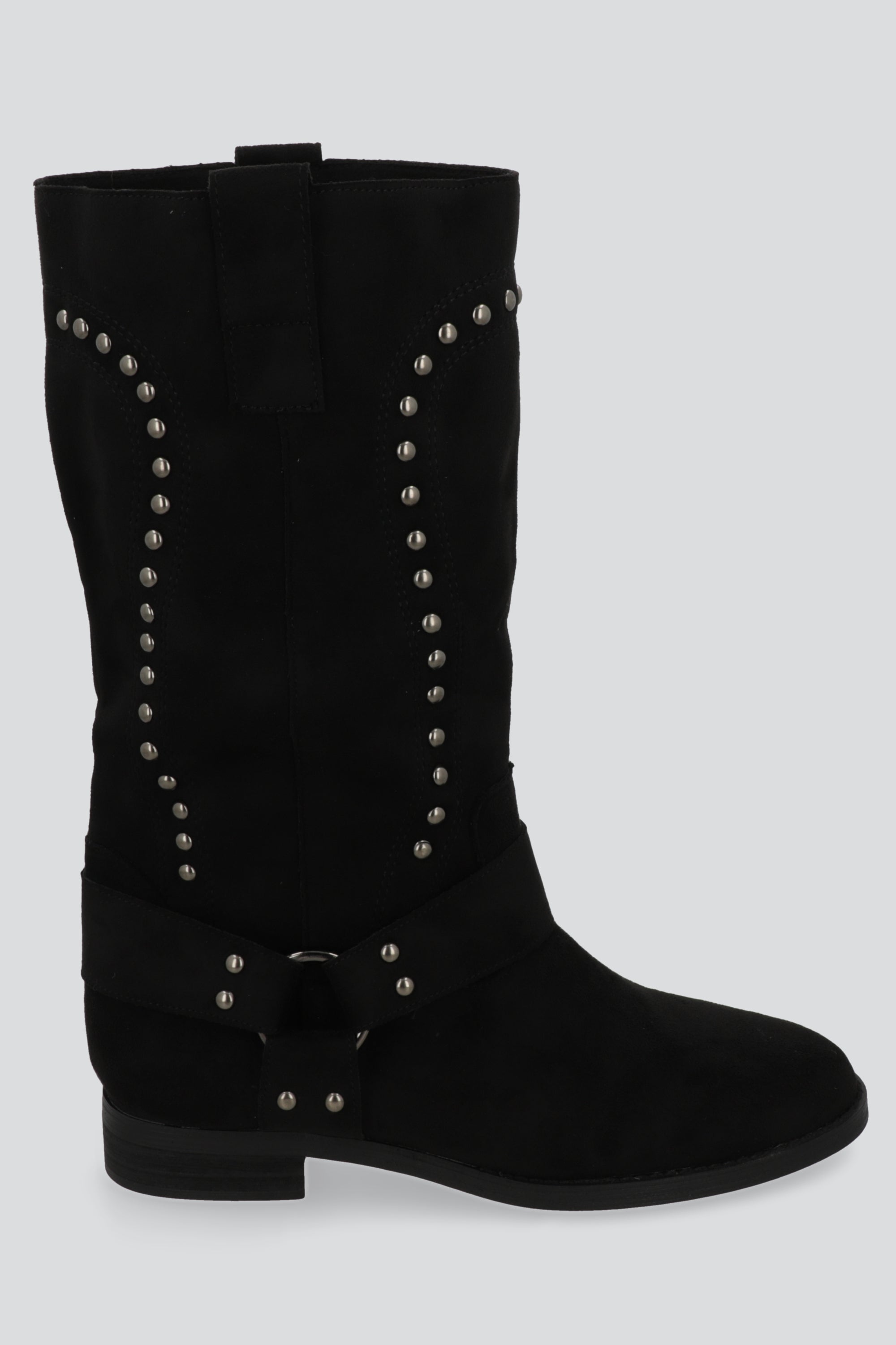 Bota riding tachuelas NEGRO