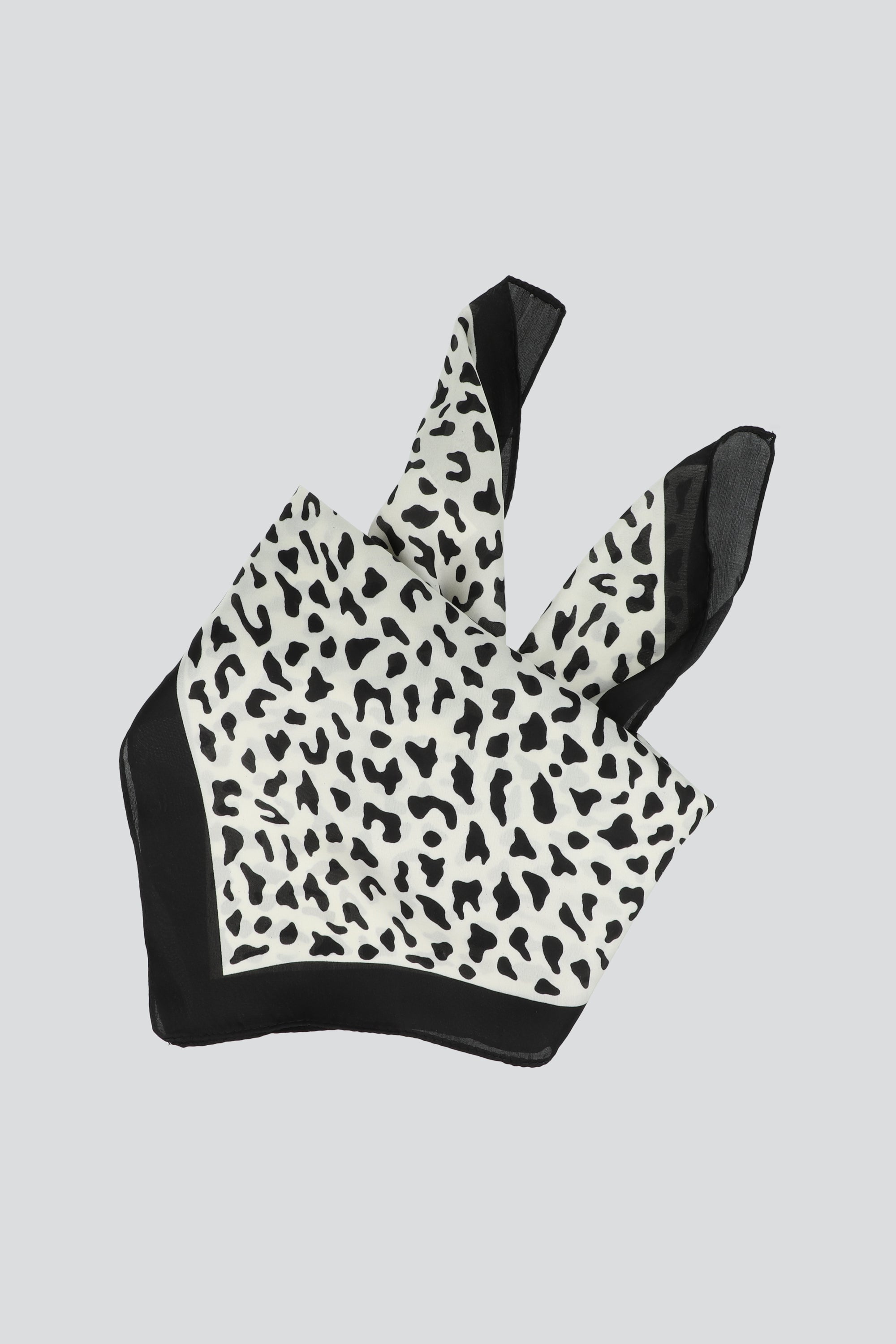 Pañuelo Animal Print NEGRO