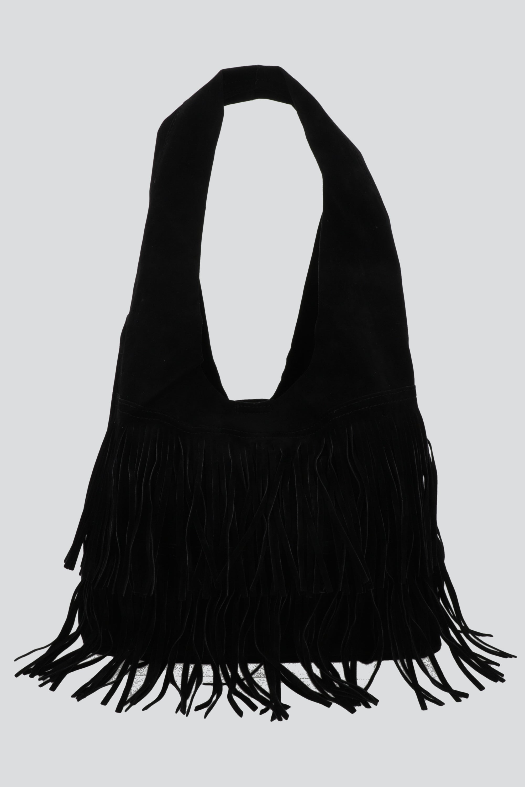 Bolsa Tote Doble Fila Flecos NEGRO