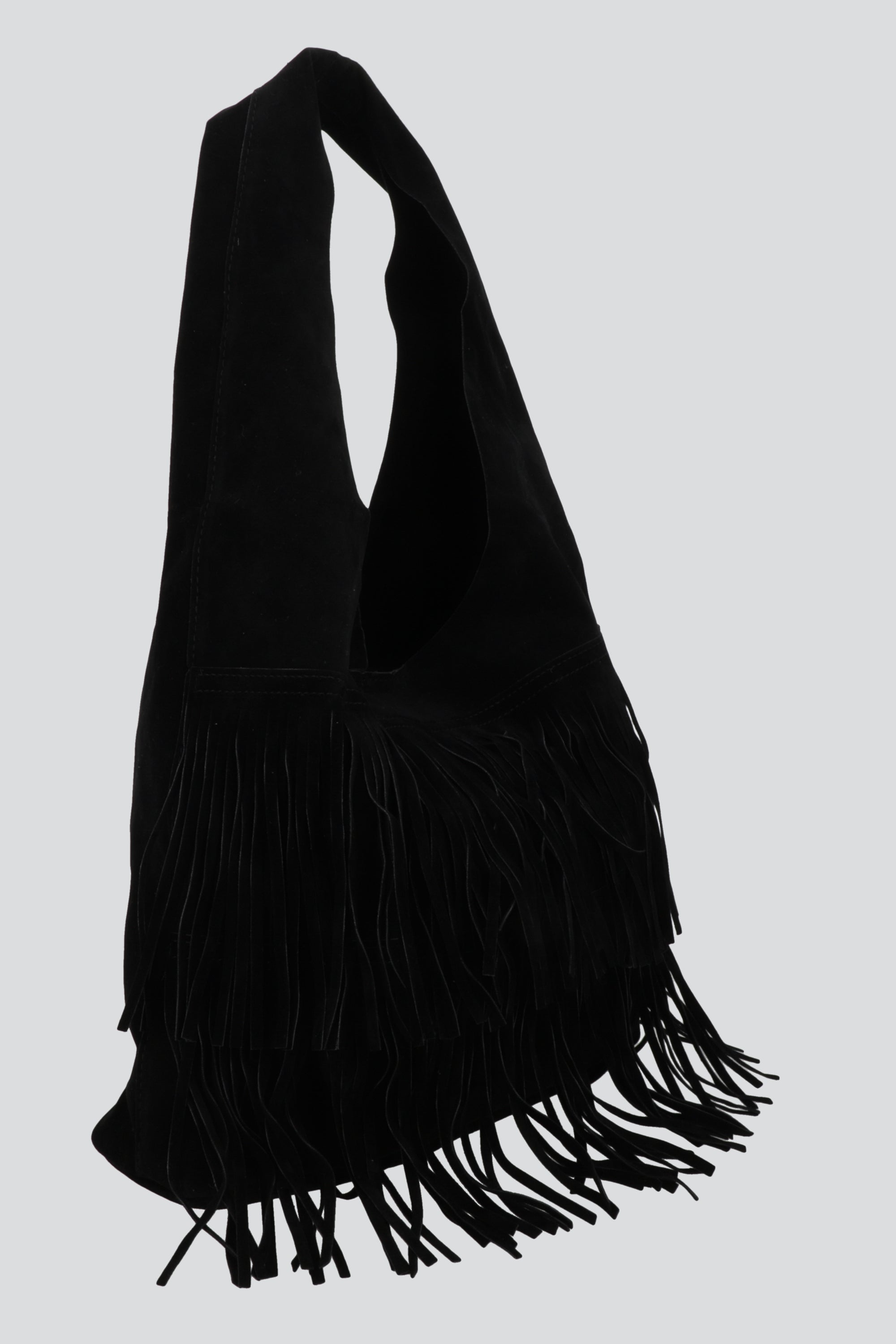 Bolsa Tote Doble Fila Flecos NEGRO