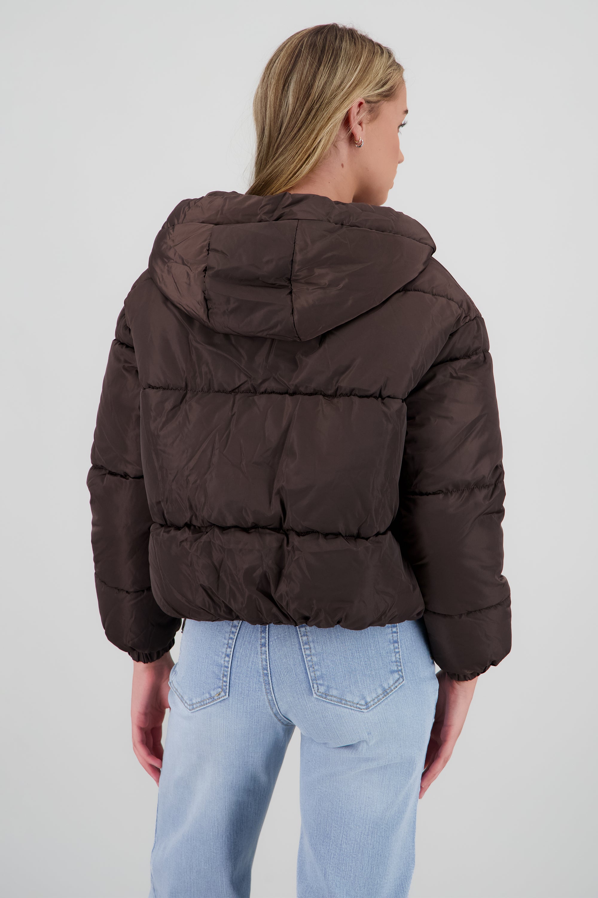 CHAMARRA LISA GORRO JARETA CHOCOLATE