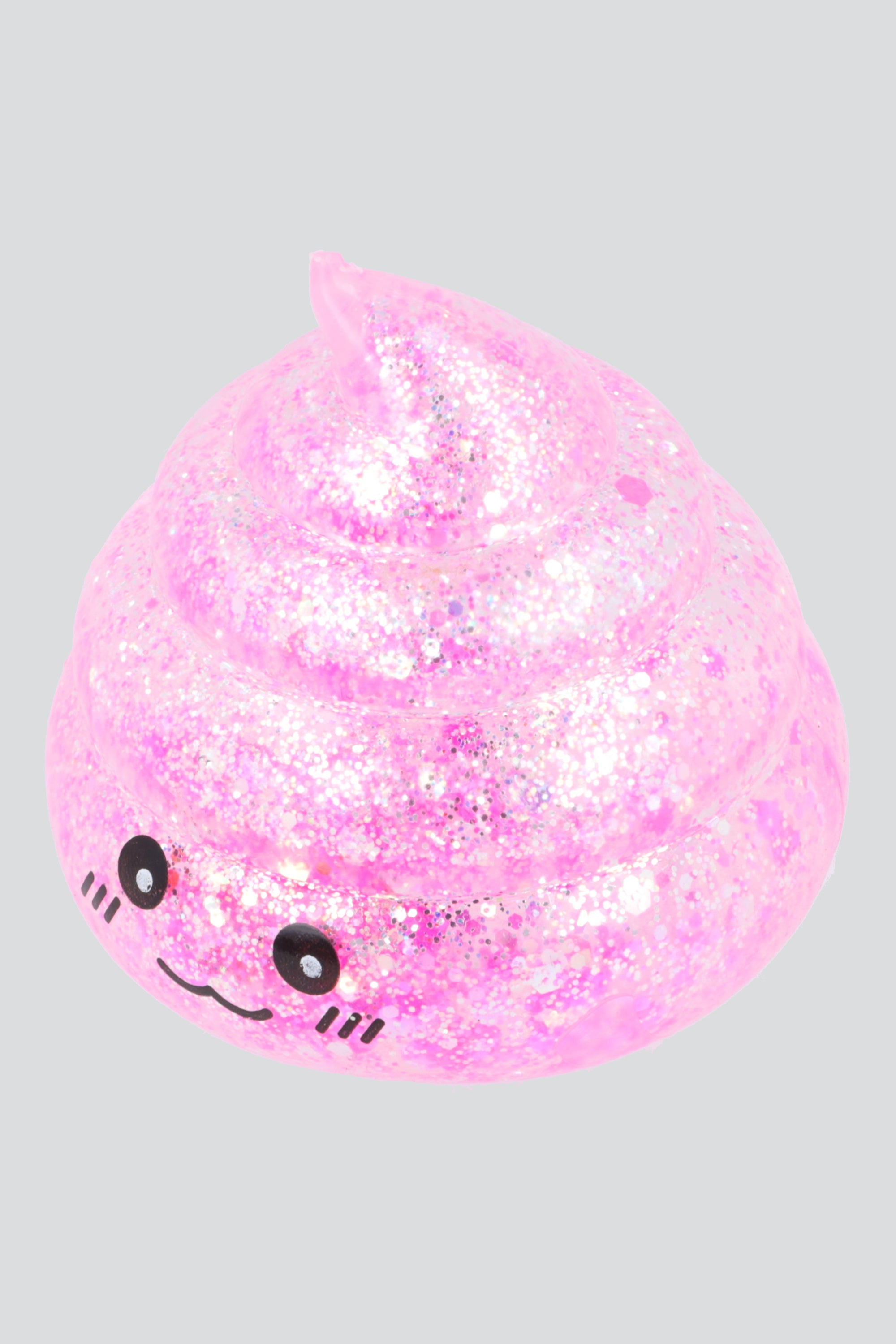 Squishy Glitter Poop ROSA