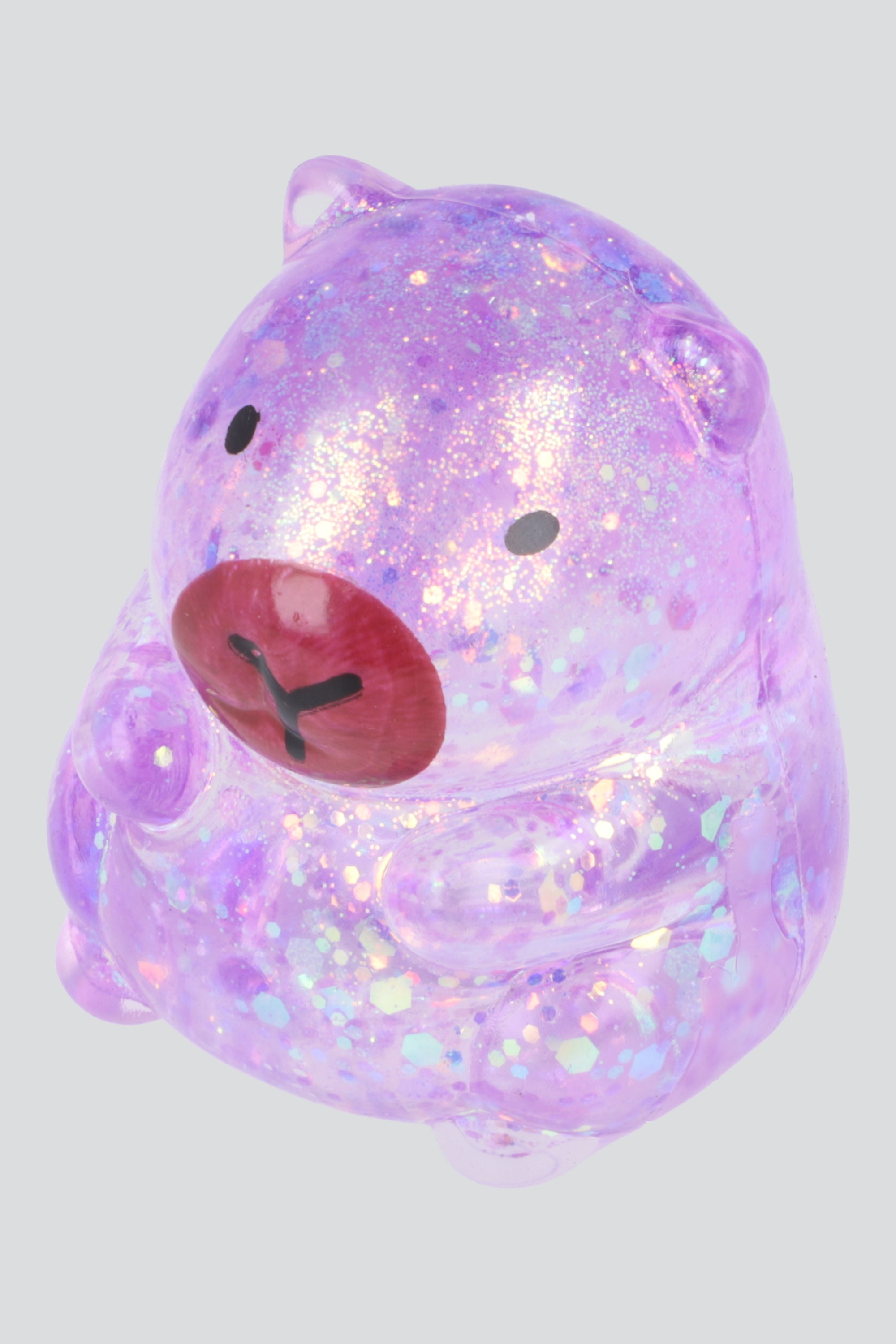 Squishy Capibara Glitter MORADO