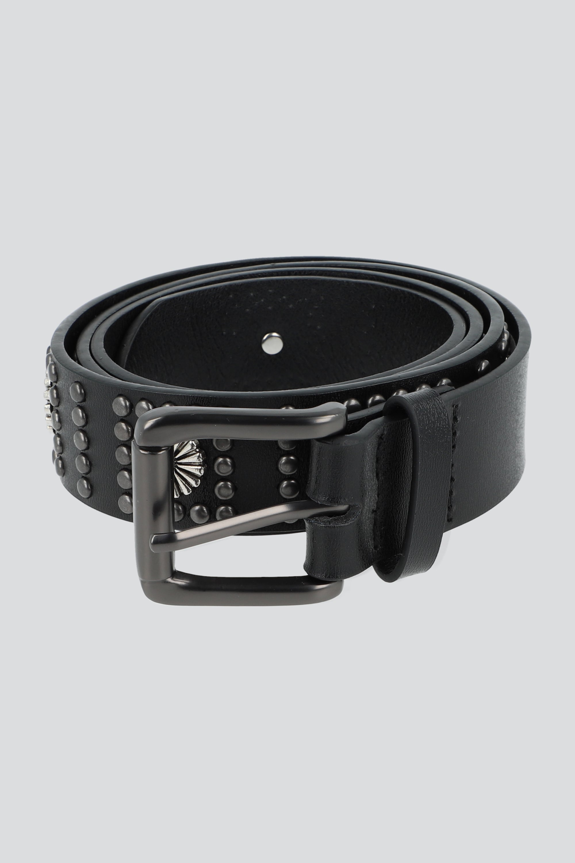 Cinturon studs western NEGRO