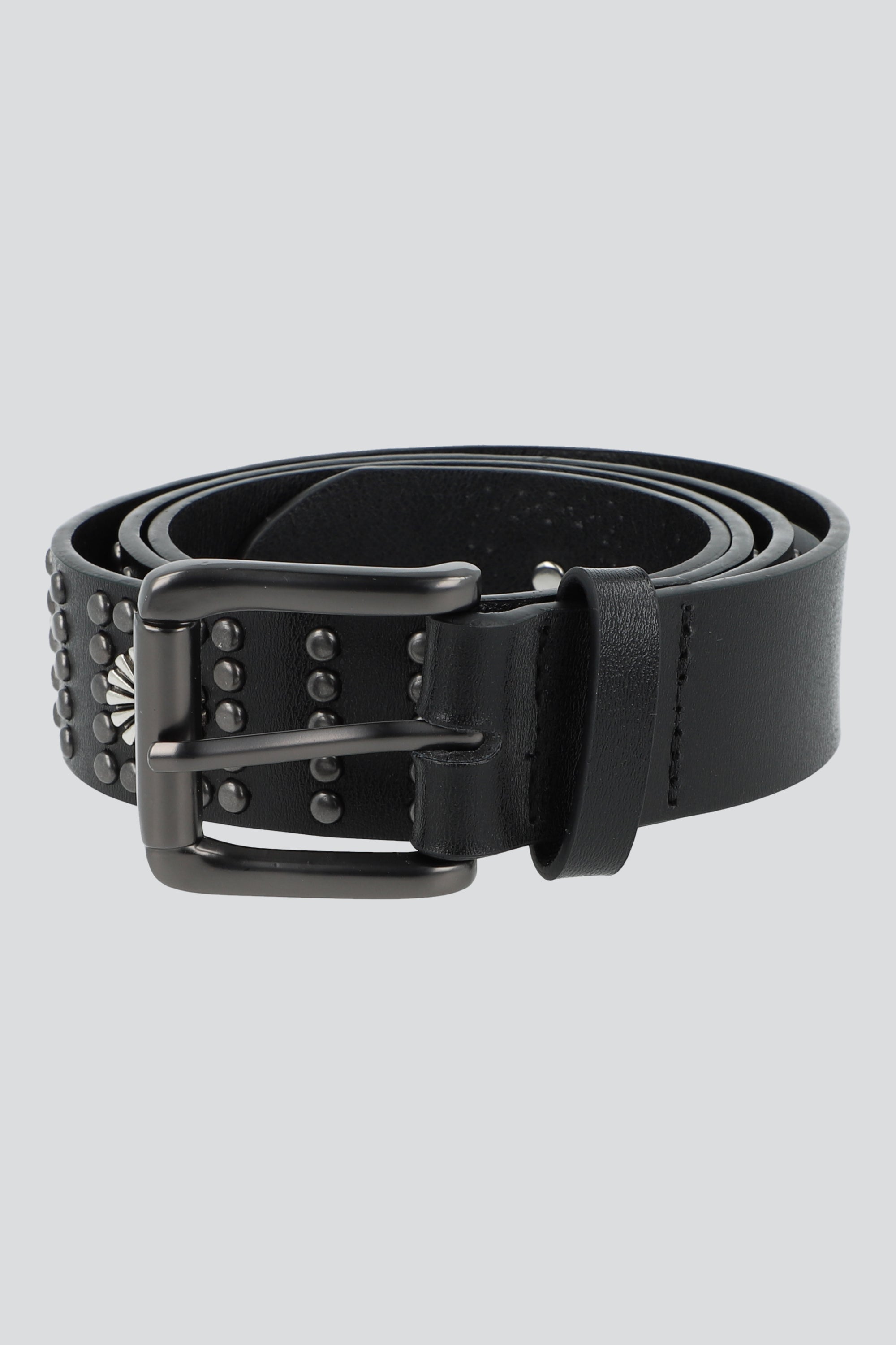 Cinturon studs western NEGRO