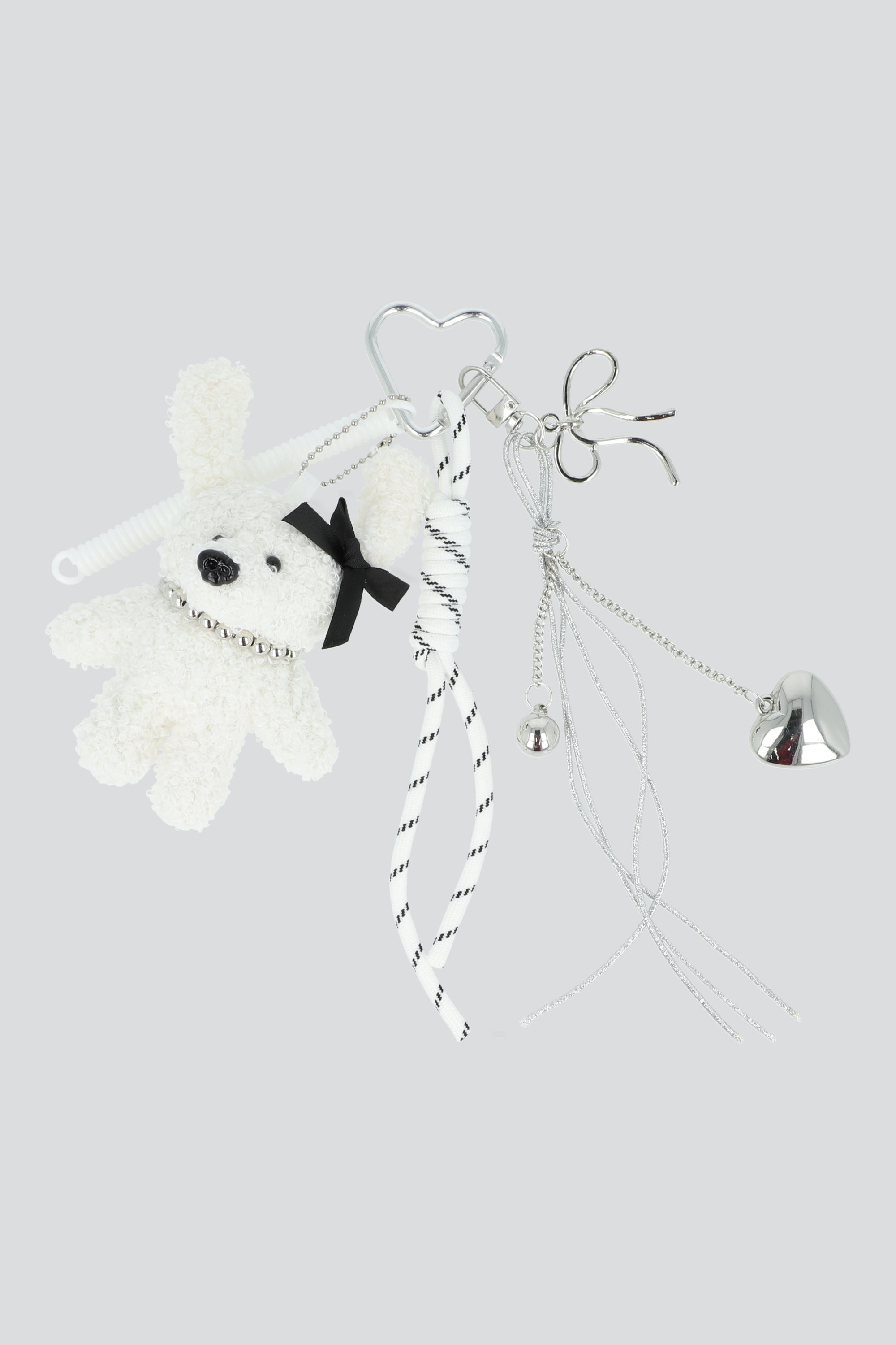 Llavero Charms Oso BLANCO