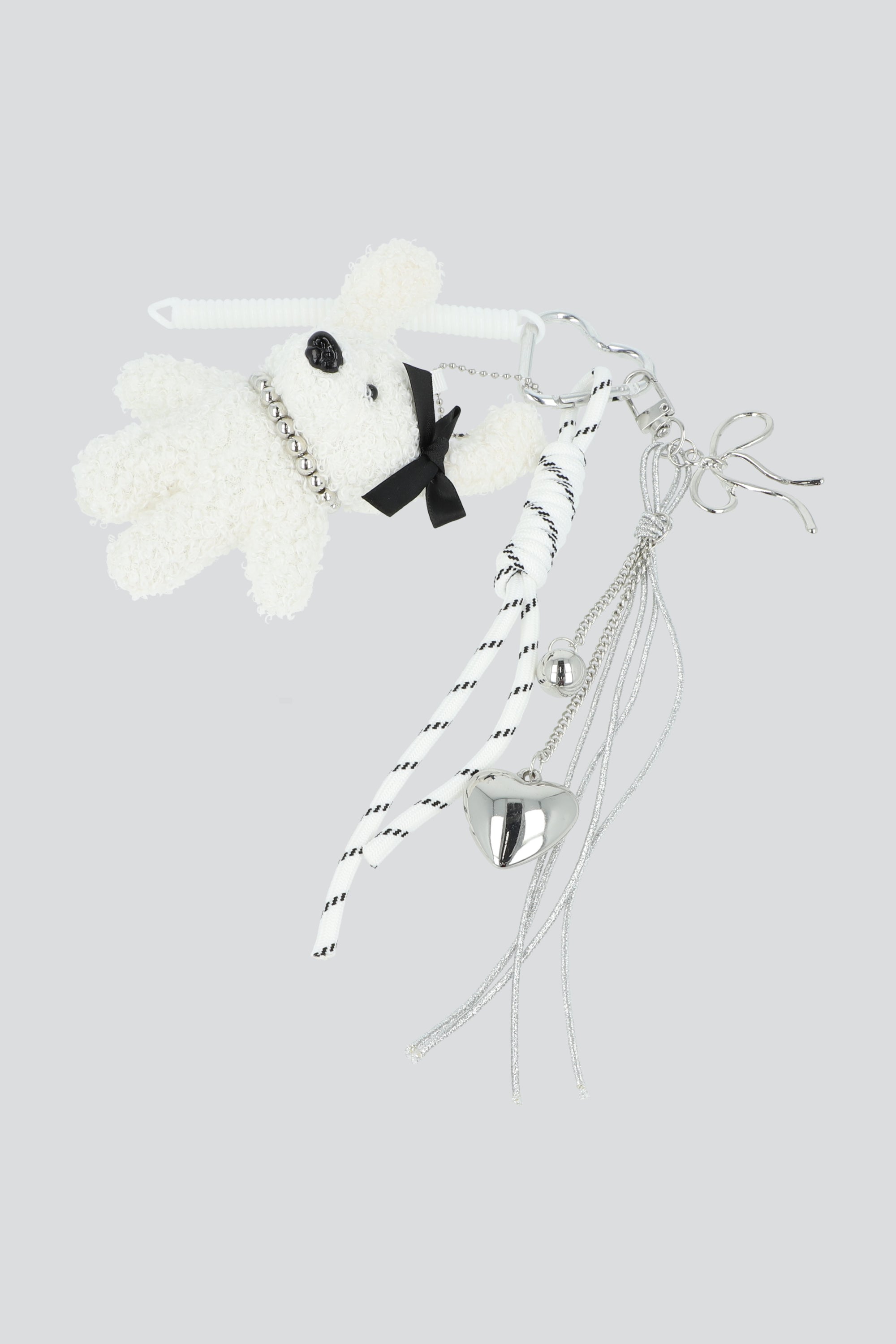 Llavero Charms Oso BLANCO