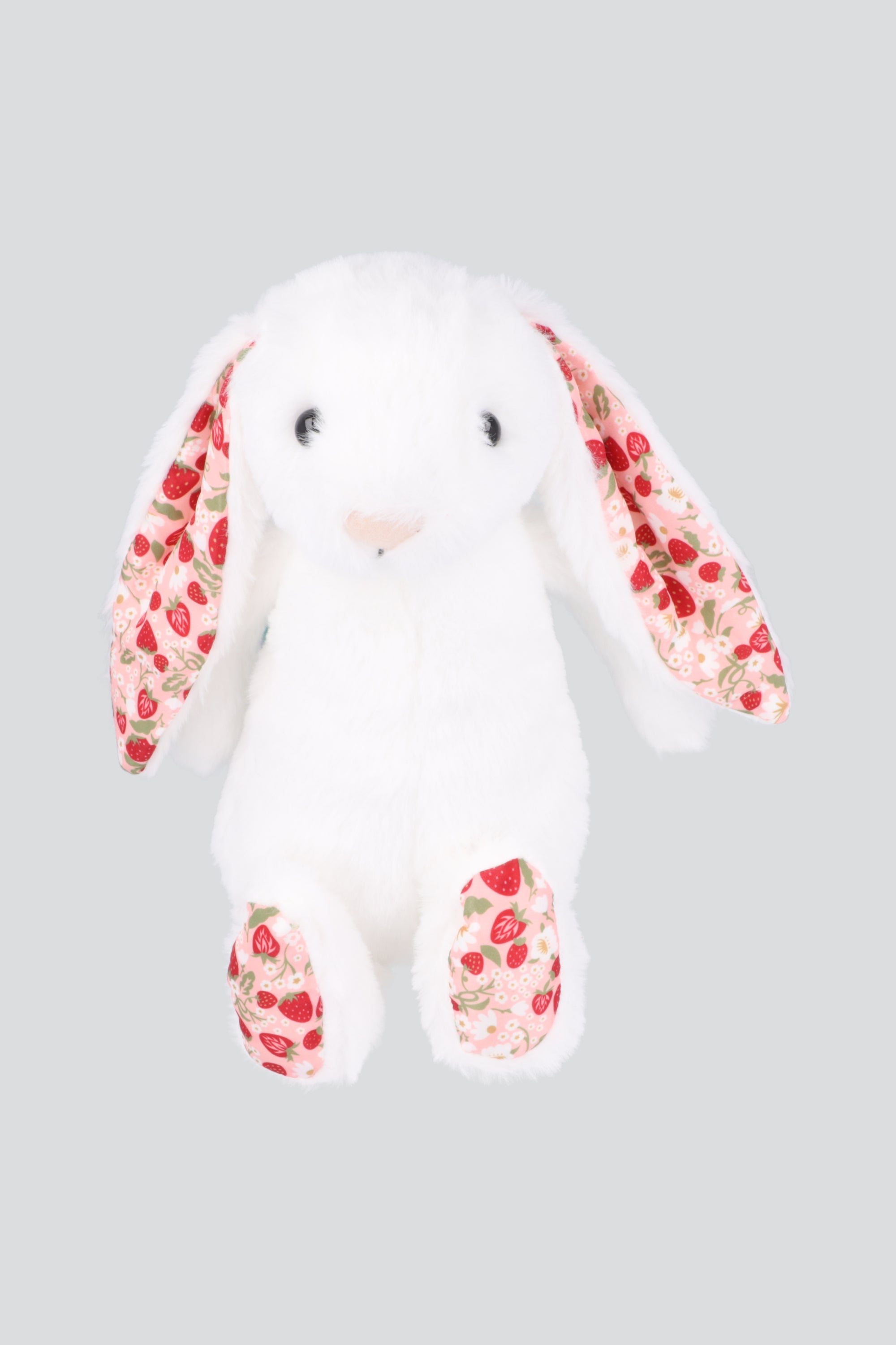 Peluche conejito print orejas BLANCO