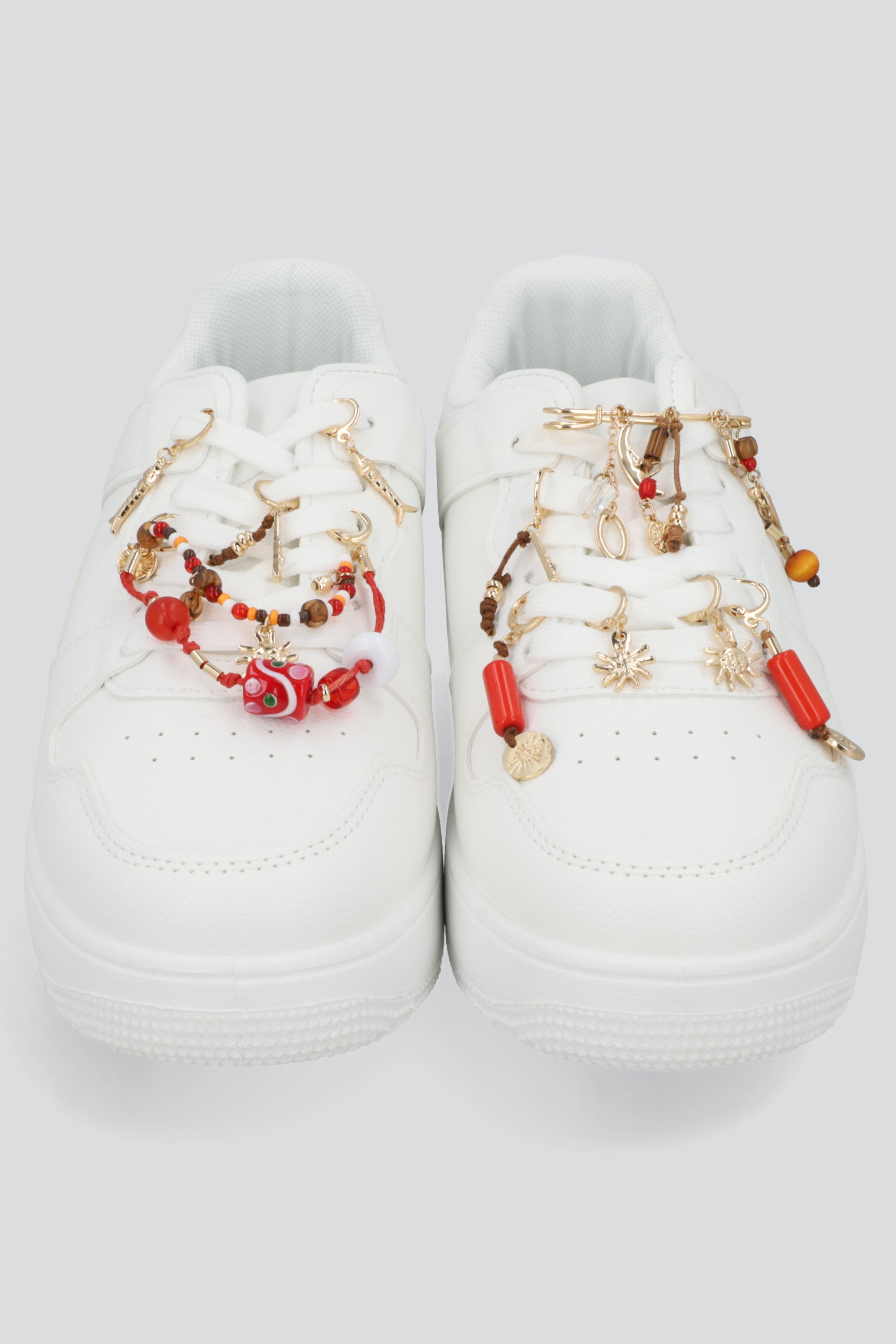 Shoe Set Multicharms Pez ROJO