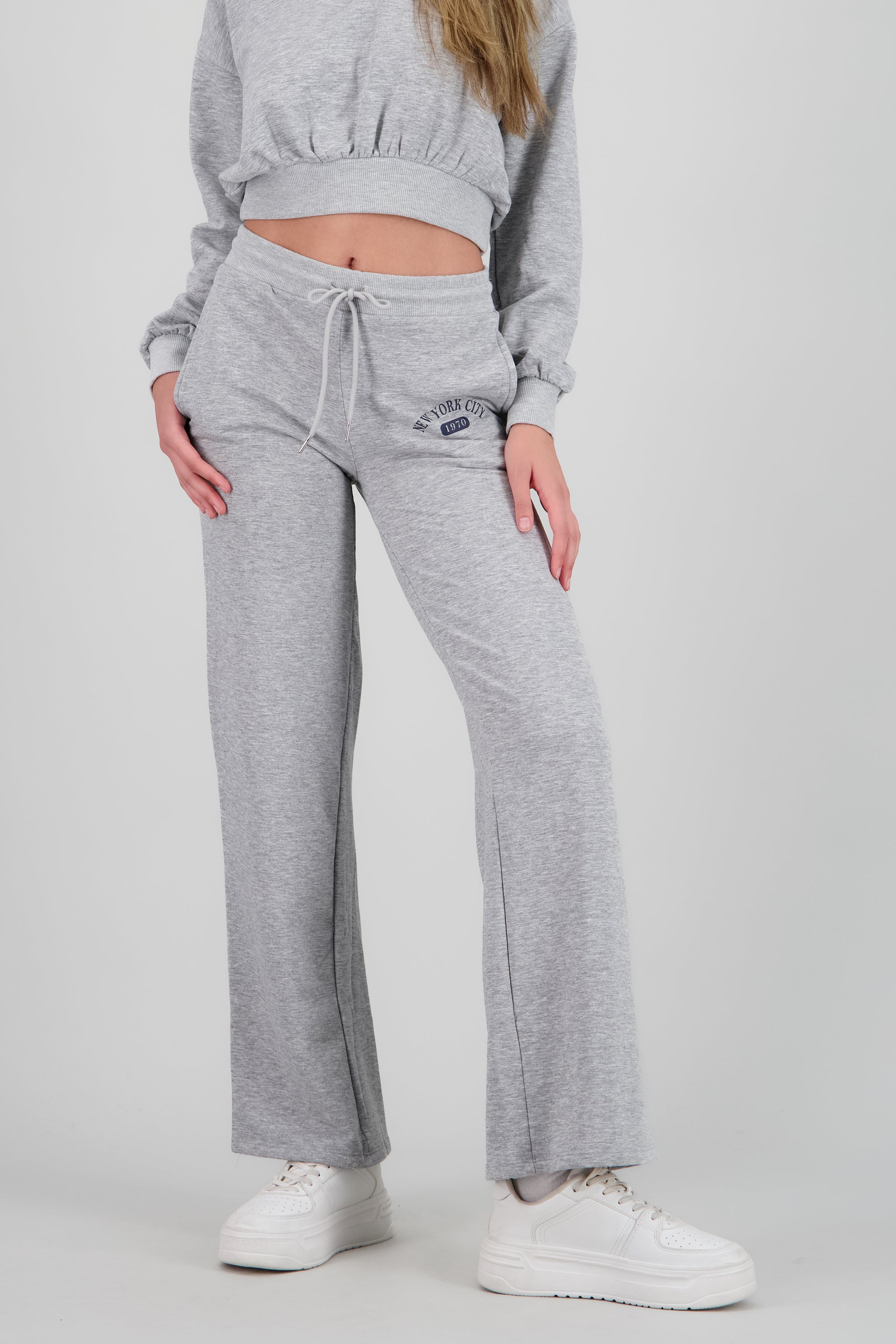 Pants New York detalle pretina GRIS JASPE