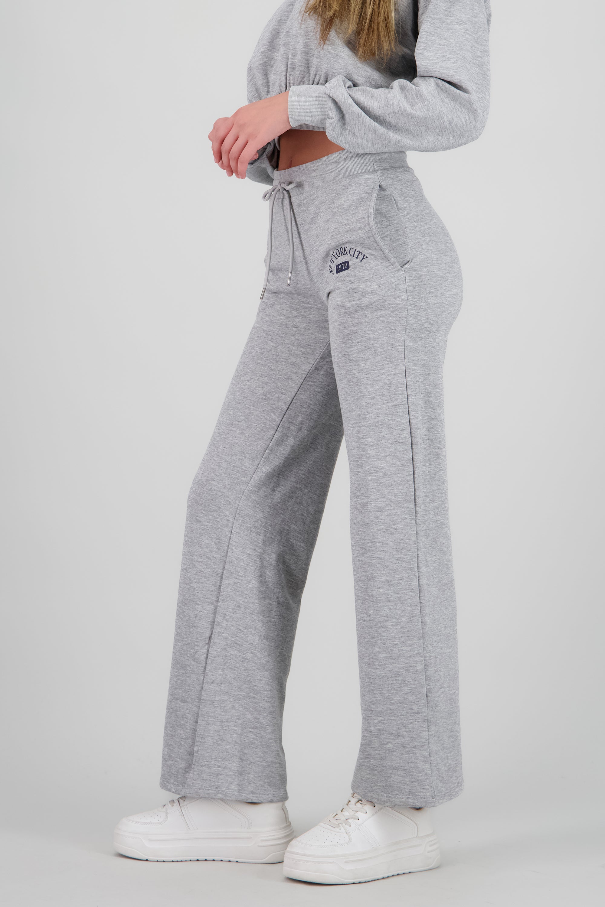 Pants New York detalle pretina GRIS JASPE