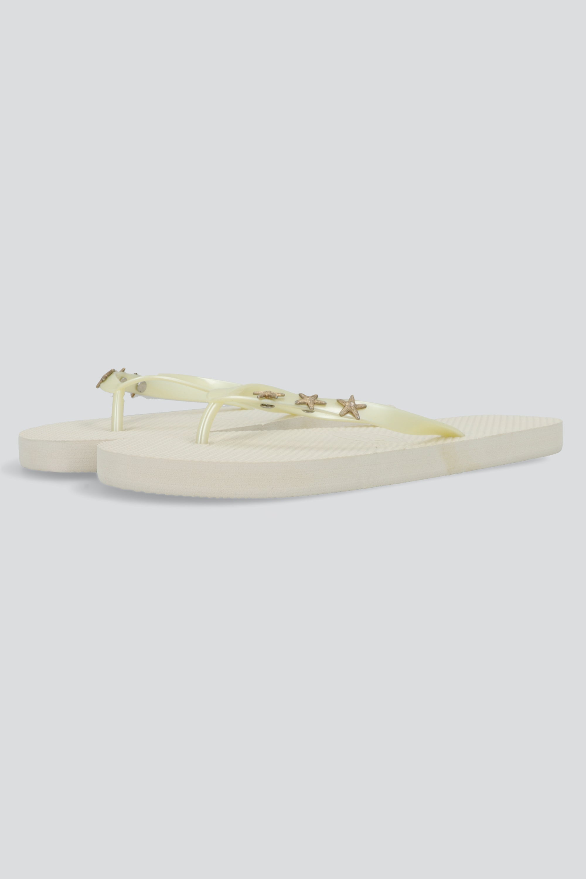 Flip flop detalle estrellas BEIGE