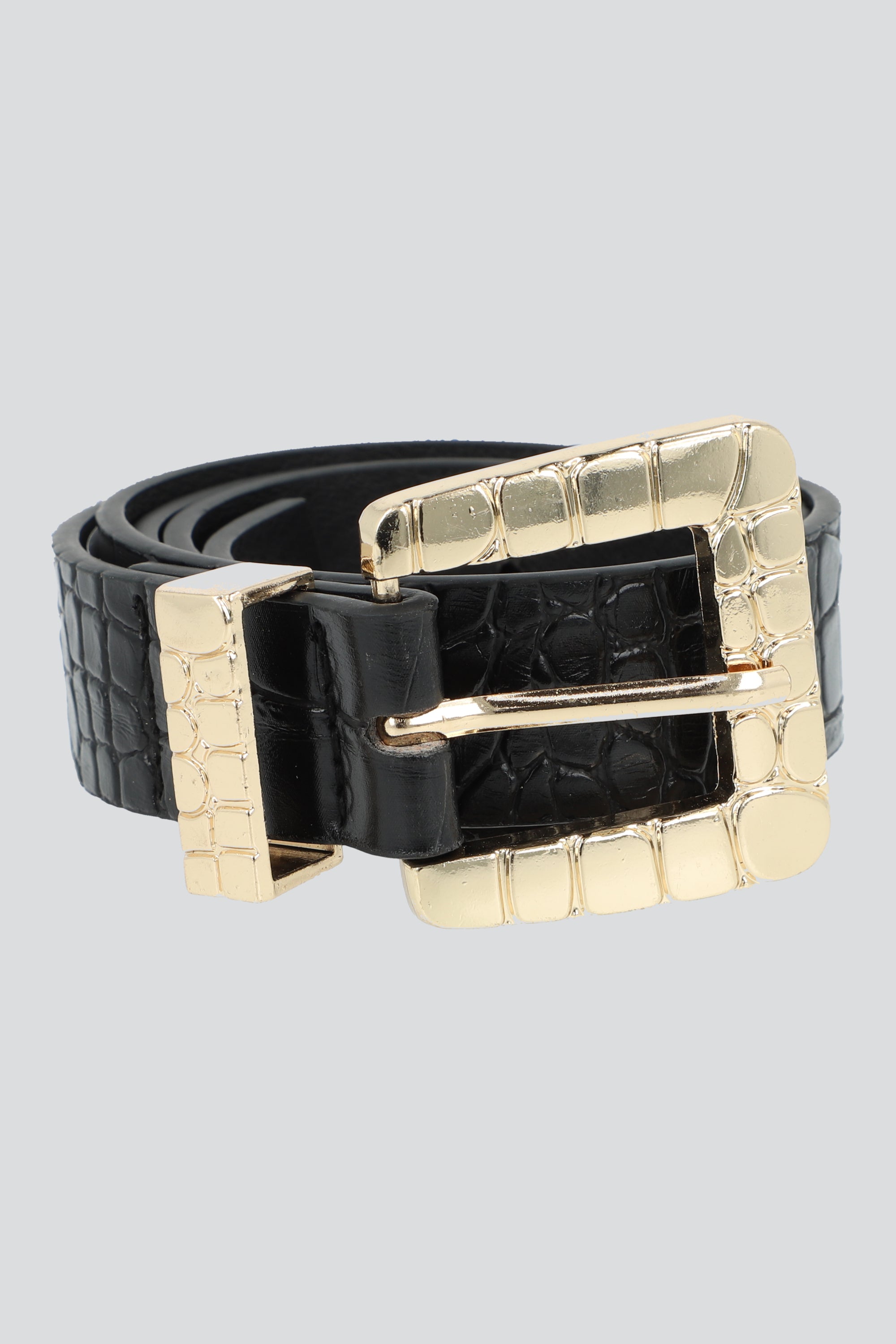 Cinturon full croco NEGRO