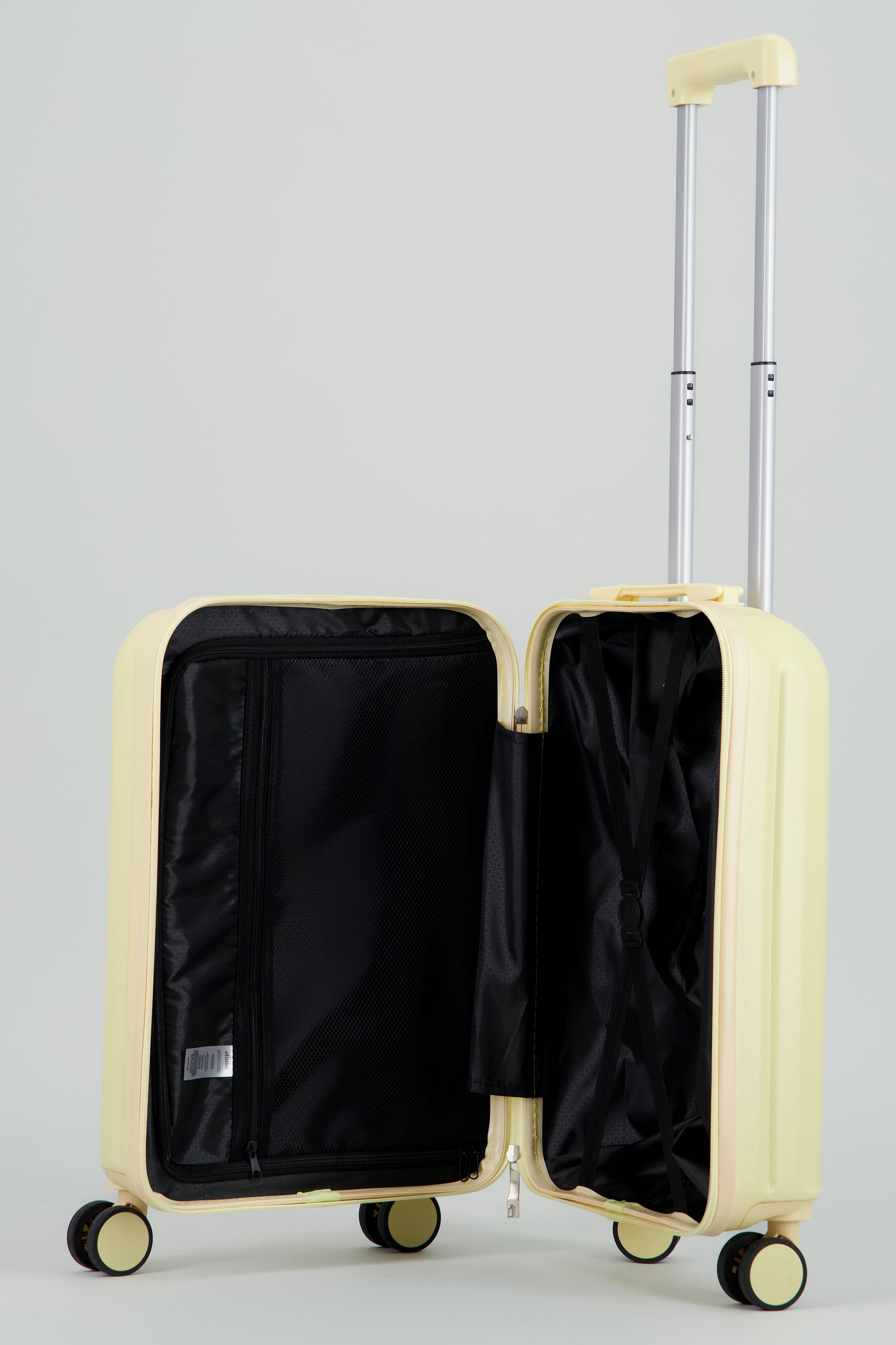 Maleta orillas redondeadas AMARILLO