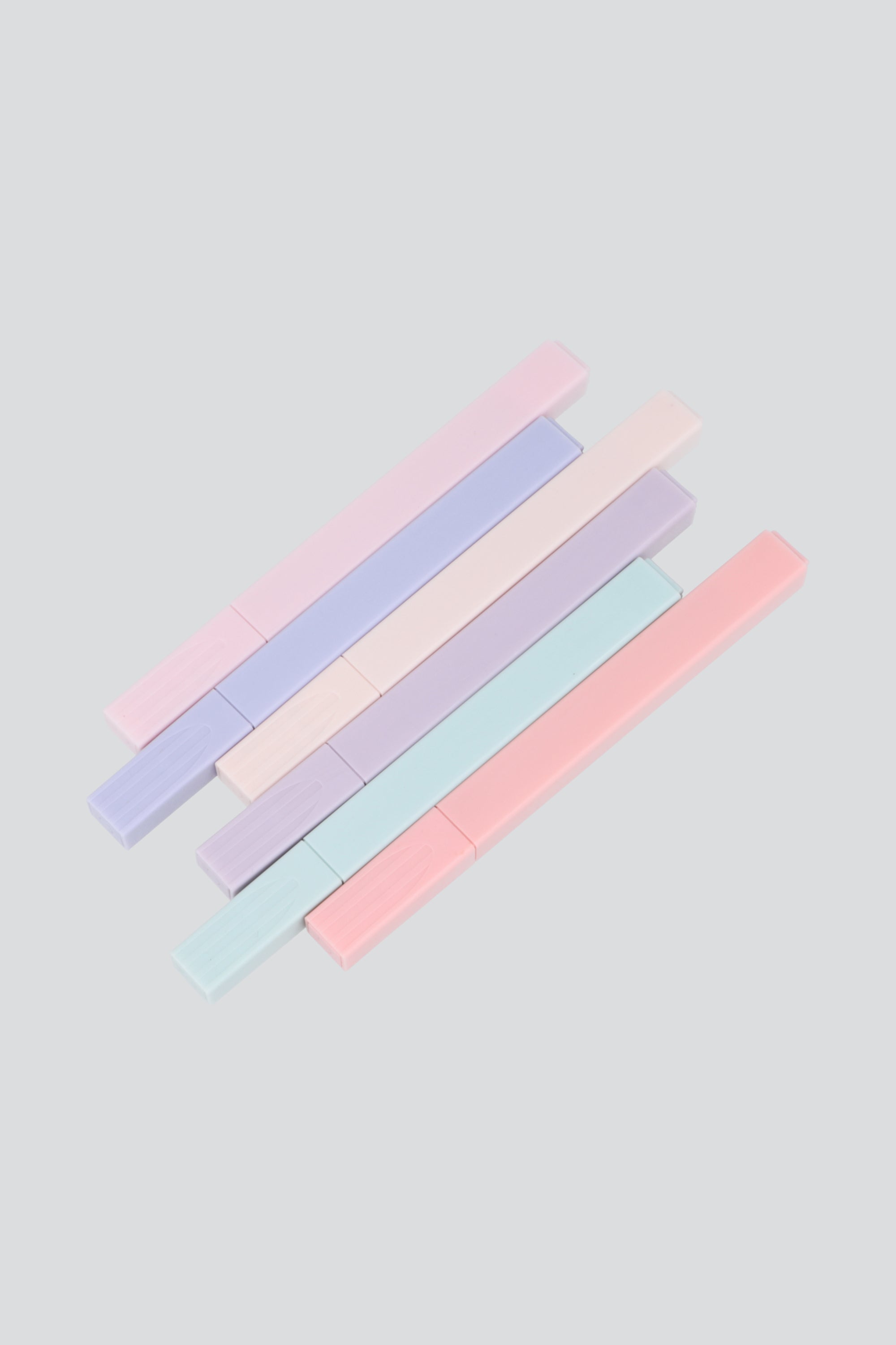 Set 6 plumones cuadrados MULTICOLOR