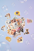 Set 50 stickers perrito