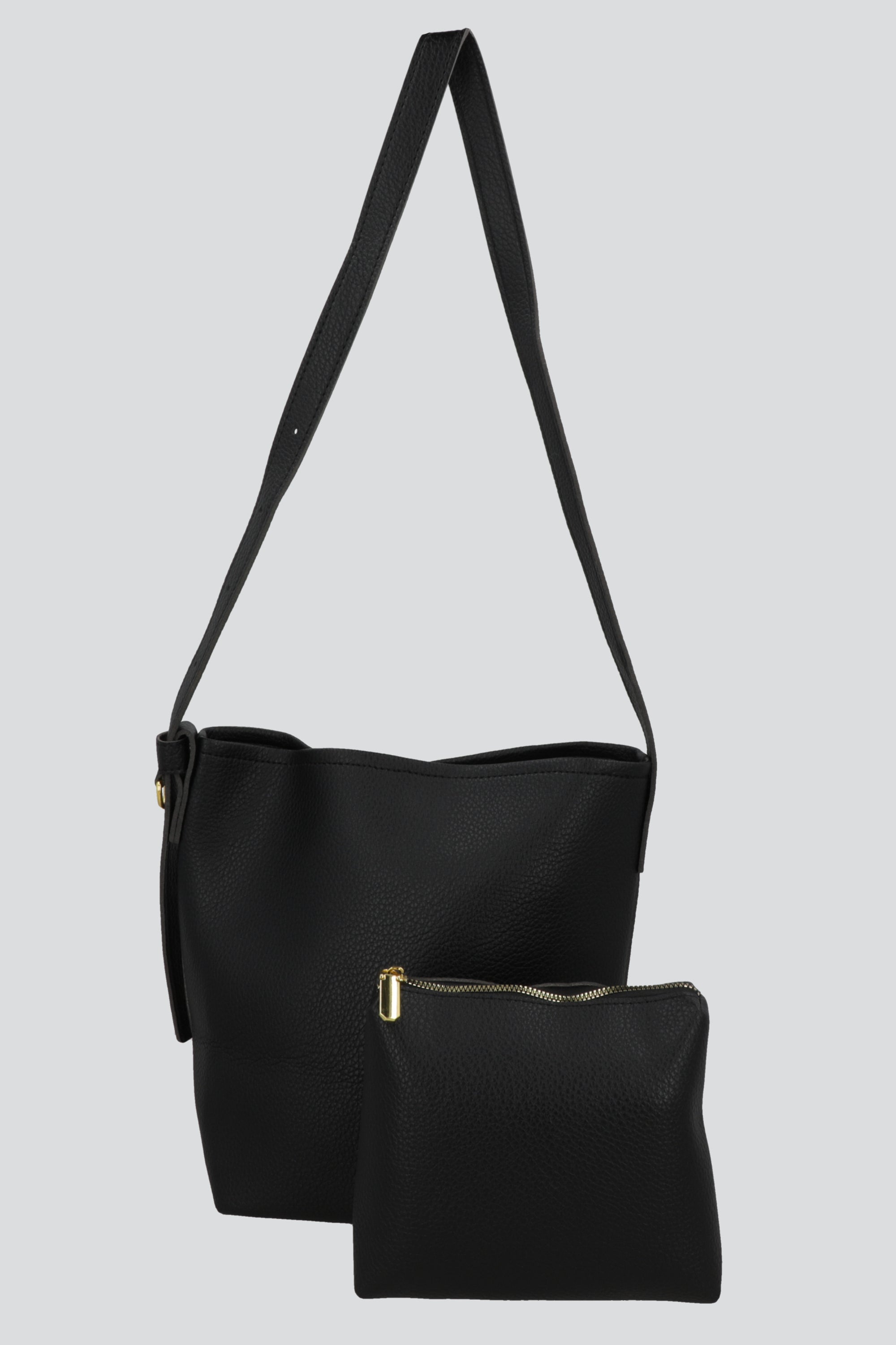 Bolsa tote rigida NEGRO