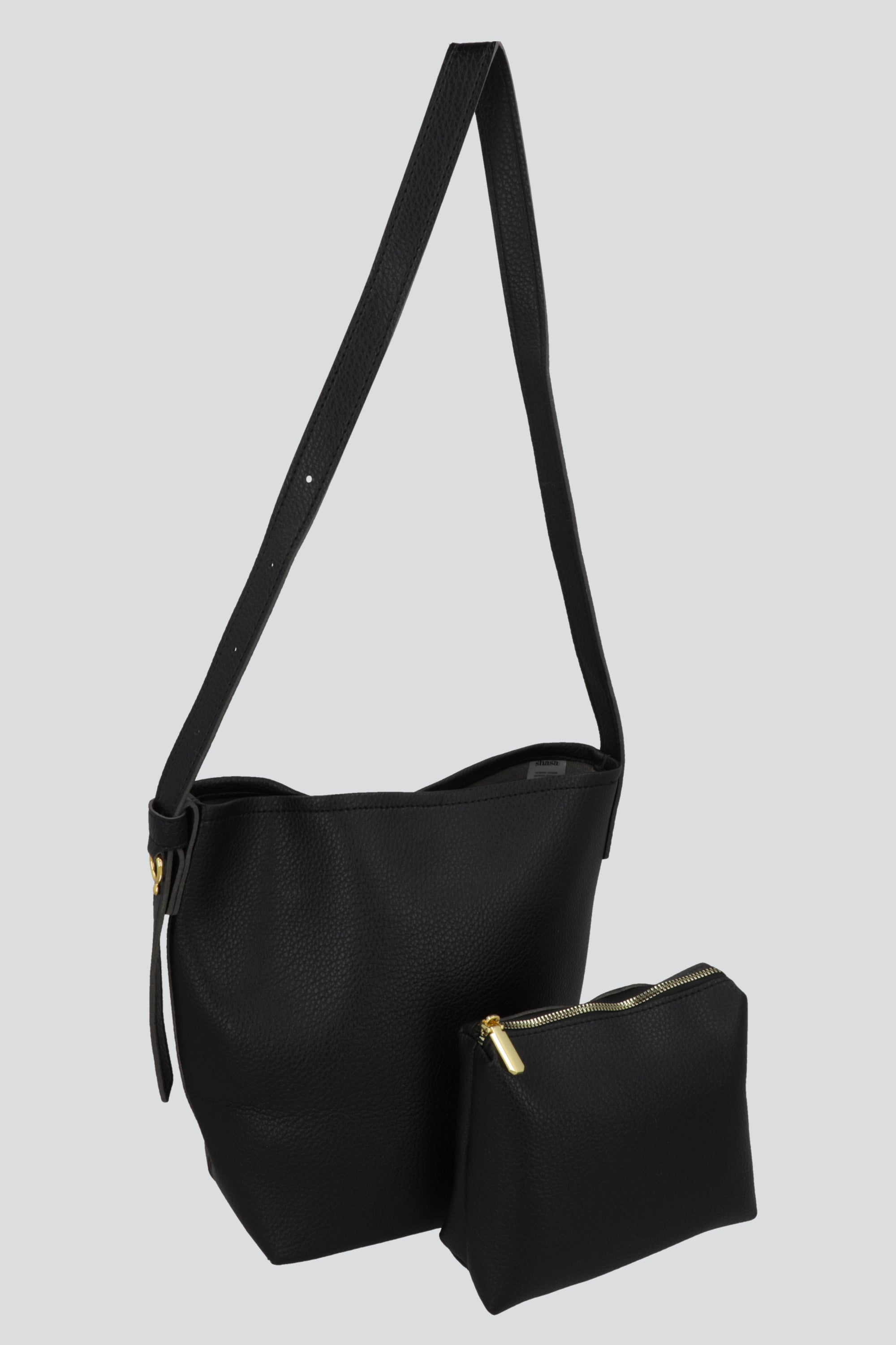 Bolsa tote rigida NEGRO