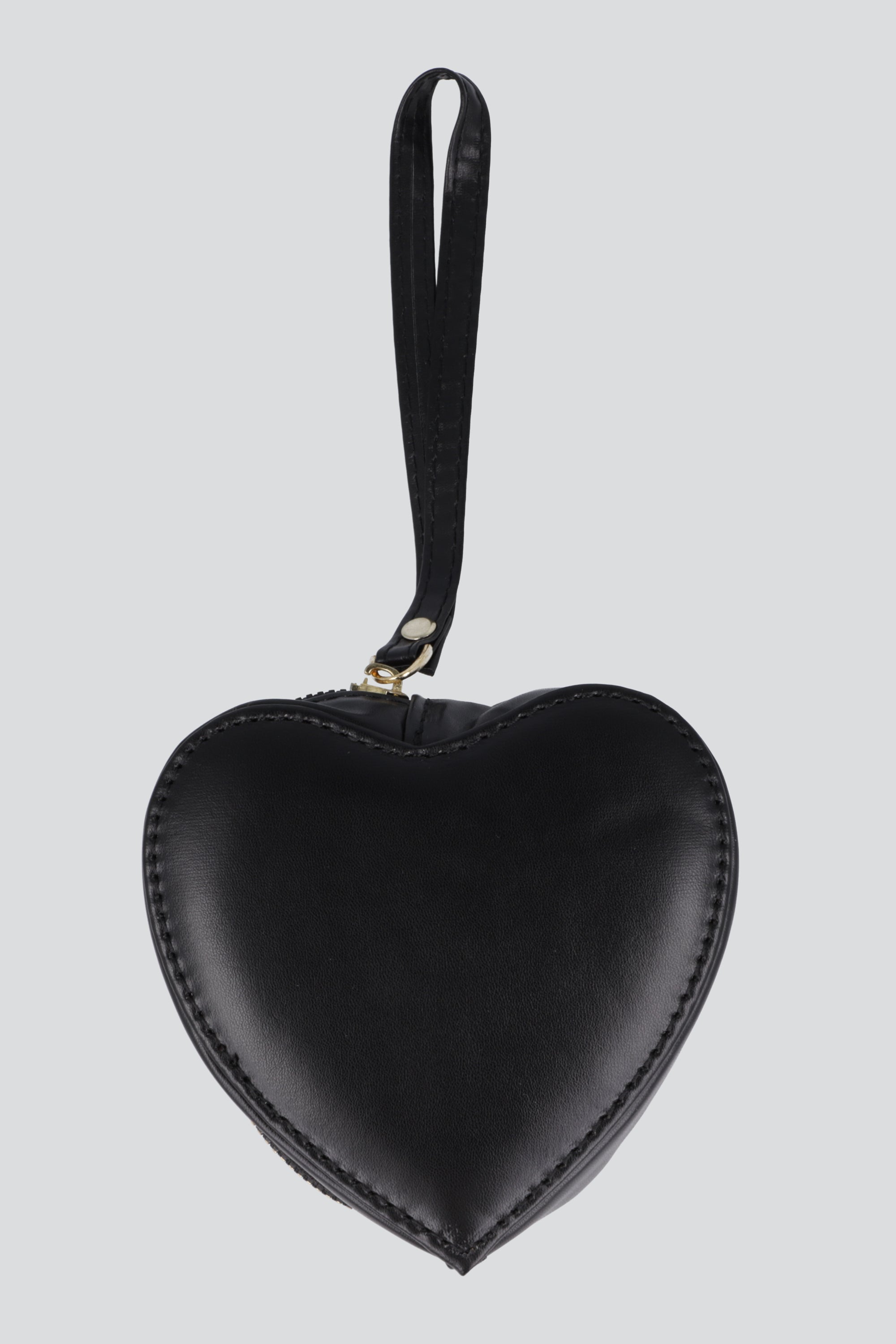 Monedero corazon NEGRO