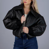 Puffer efecto piel