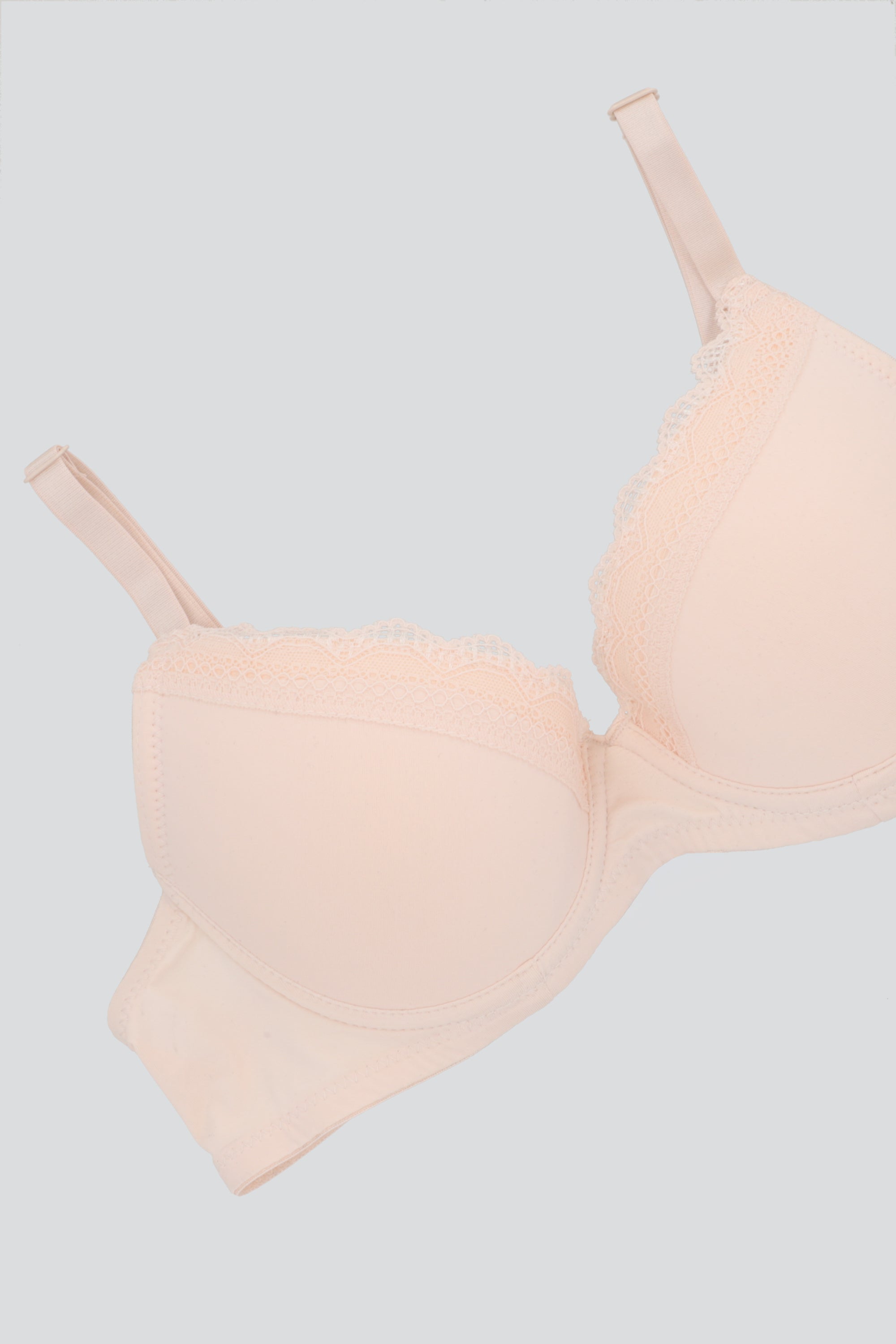 Bra encaje bies NUDE