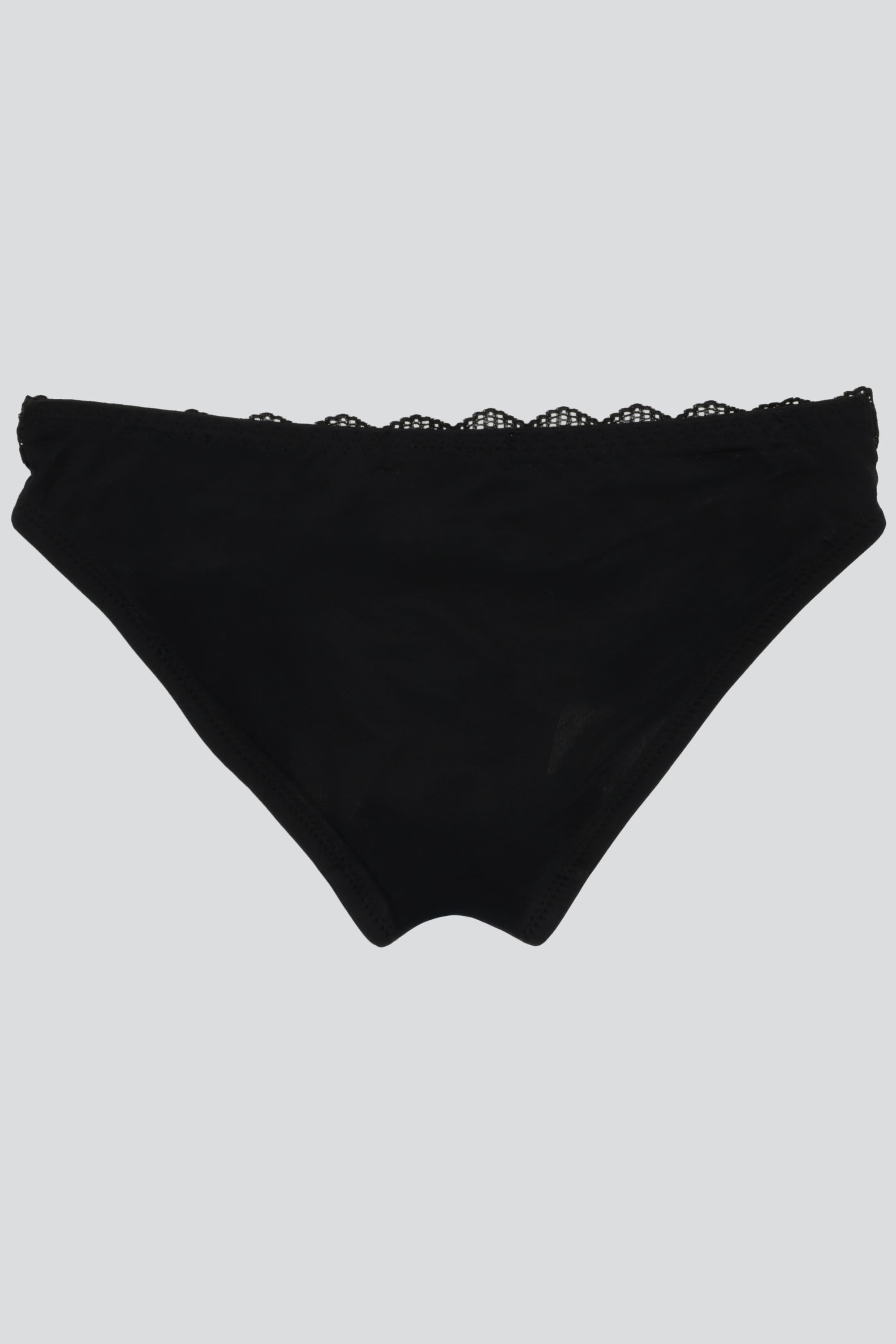 Bikini encaje bies NEGRO