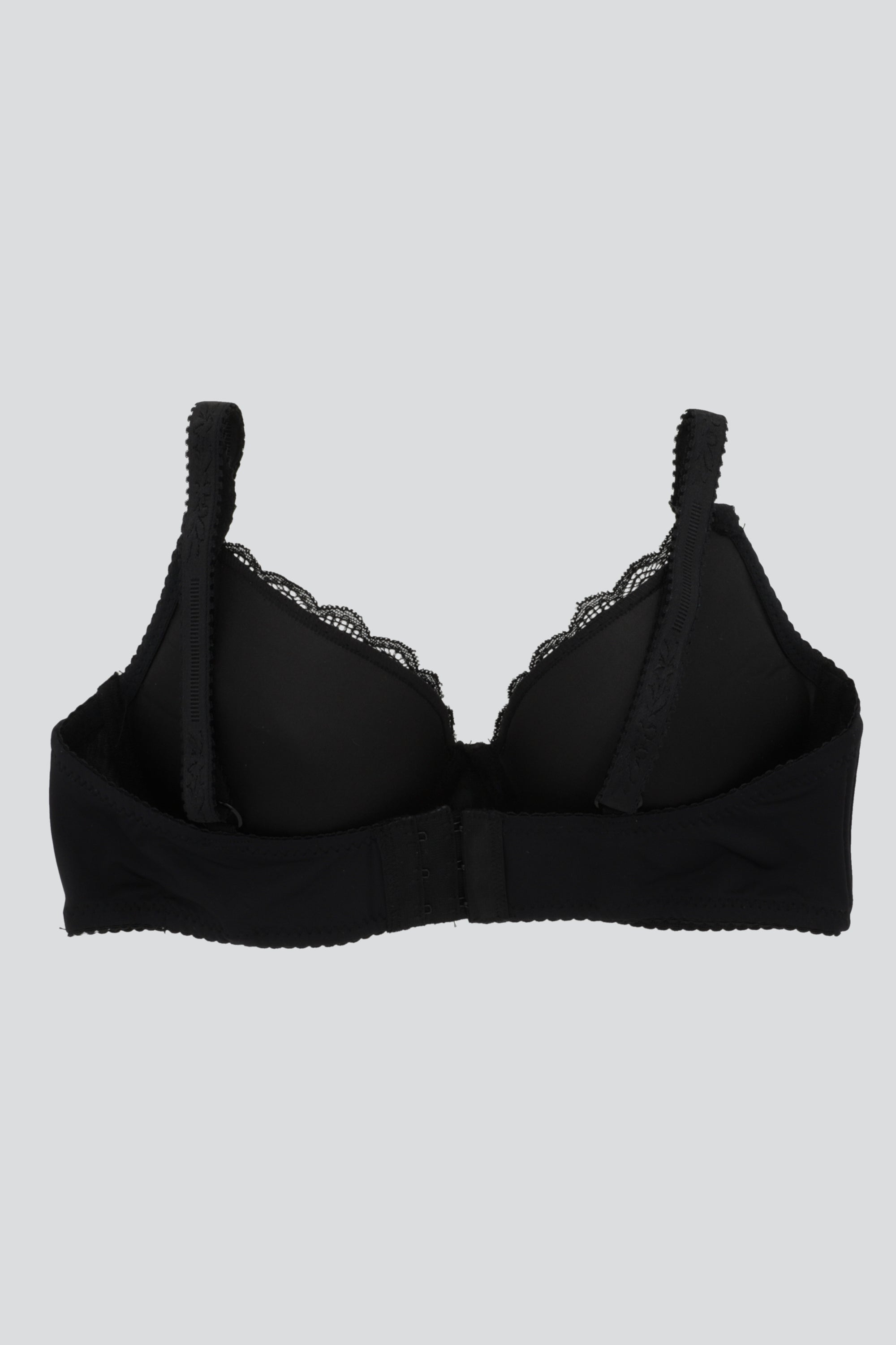 Bra encaje lycra NEGRO