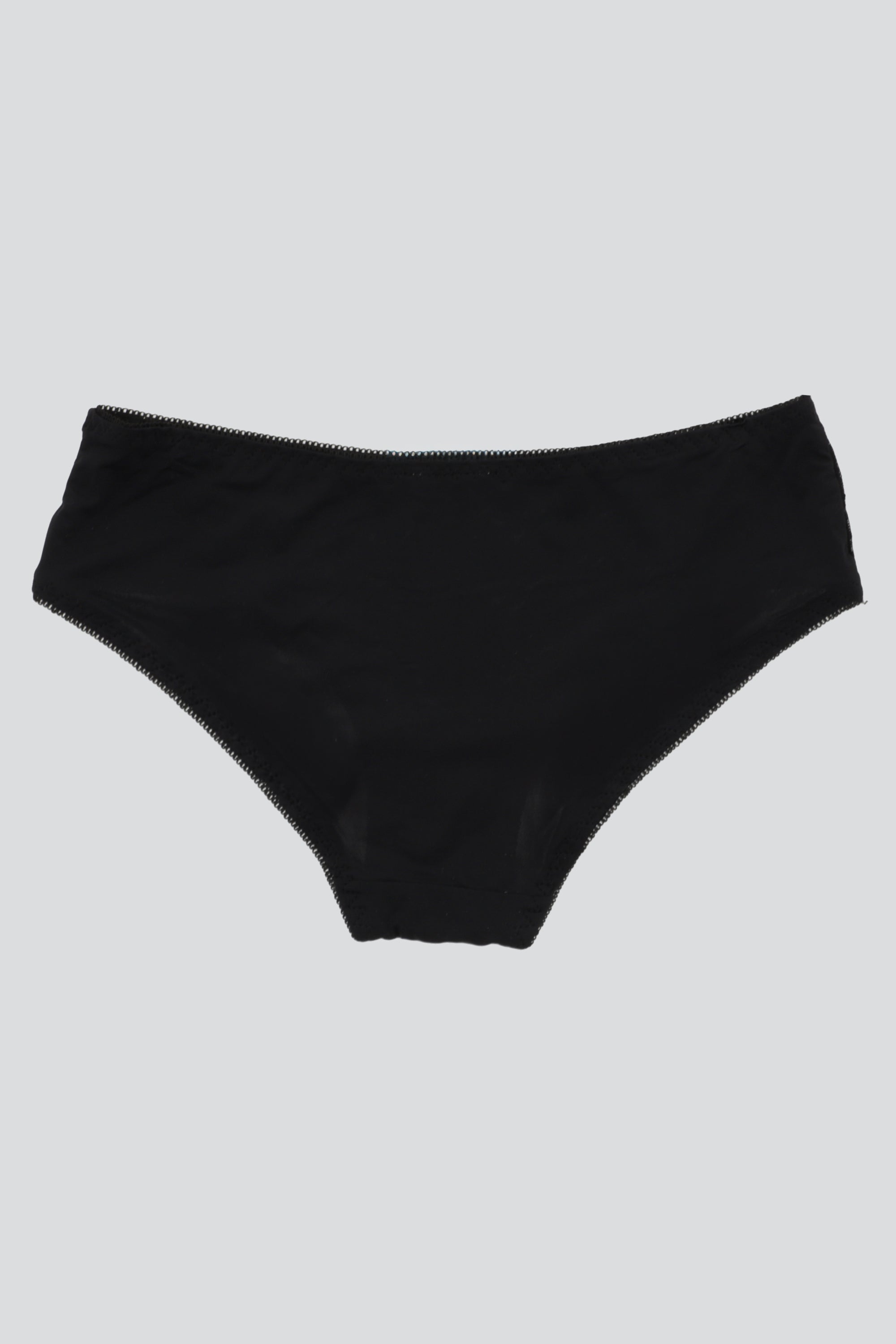 Bikini encaje lycra NEGRO