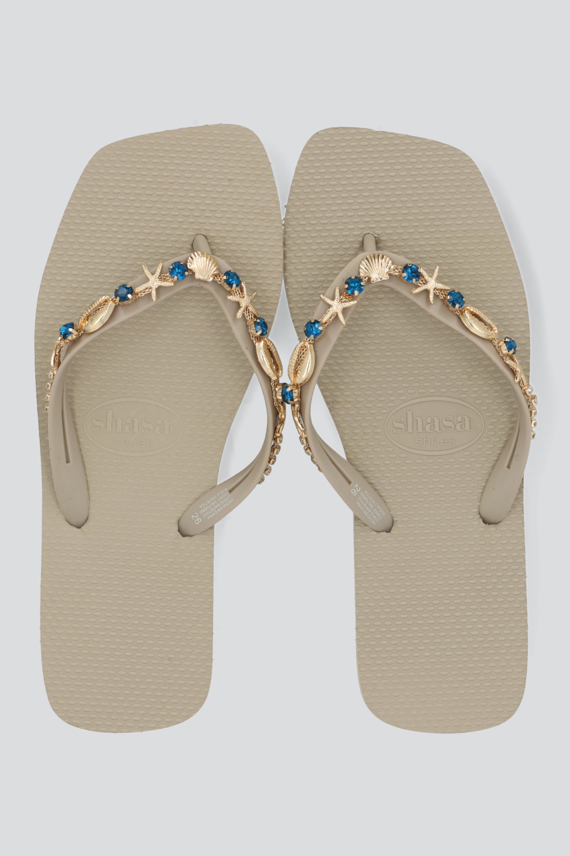 Flip flop aplicaciones del mar NUDE