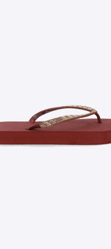 Flip flop chinela brillos largos