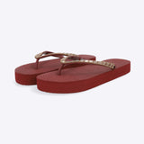 Flip flop chinela brillos largos