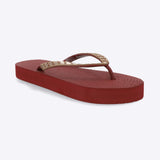 Flip flop chinela brillos largos